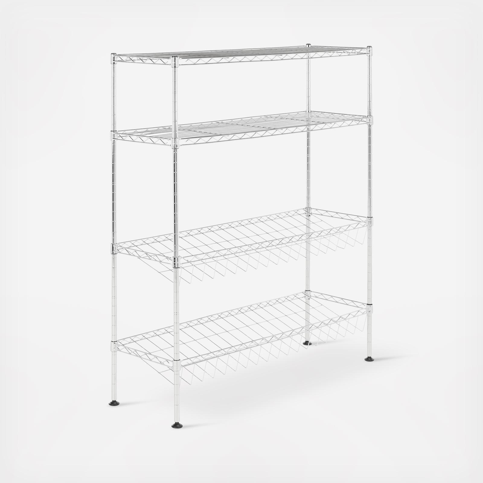 Carrie 4-Tier Shoe Rack 3 Carrie 4-Tier Shoe Rack