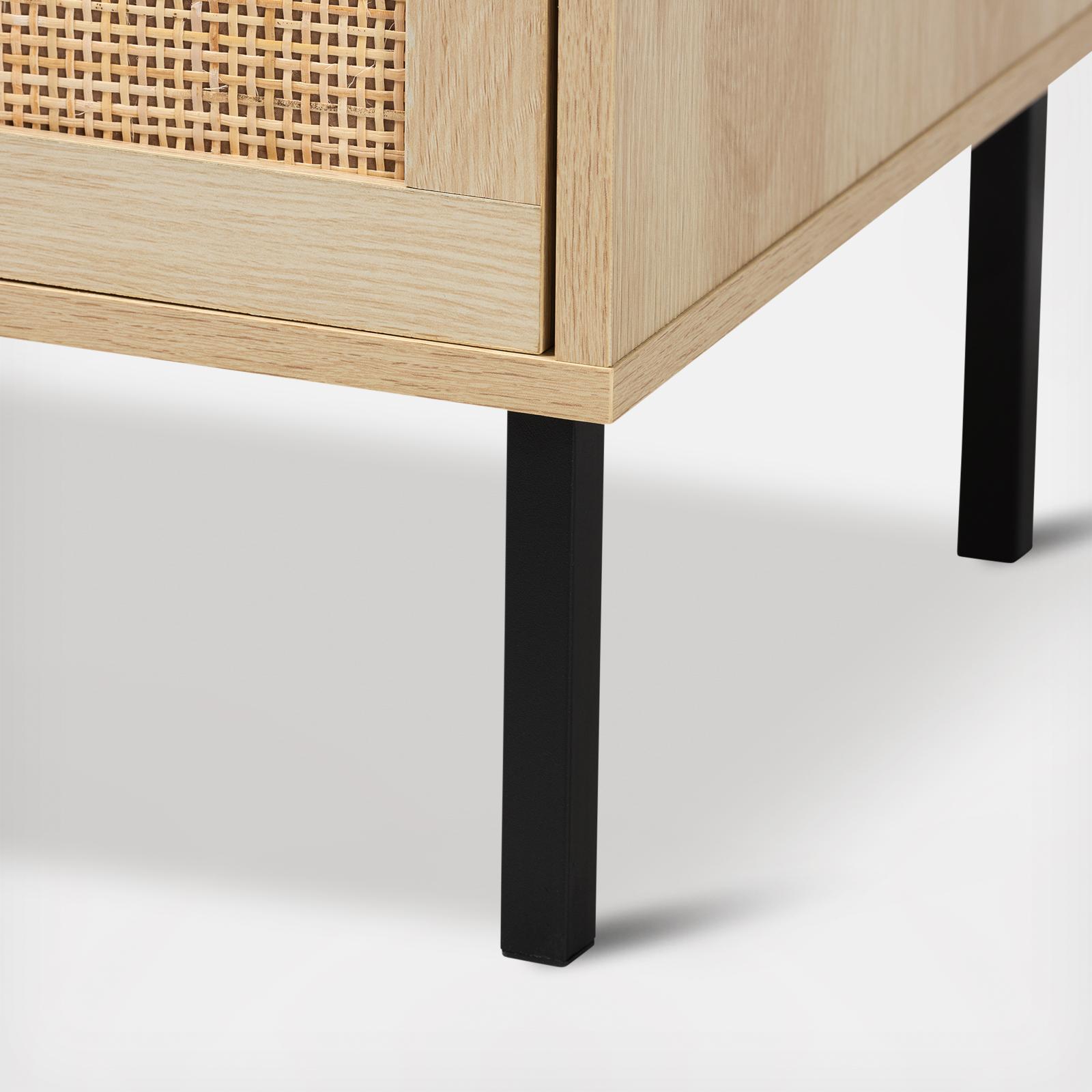 Caterina Natural Rattan 1-Door Nightstand 7 Caterina Natural Rattan 1-Door Nightstand