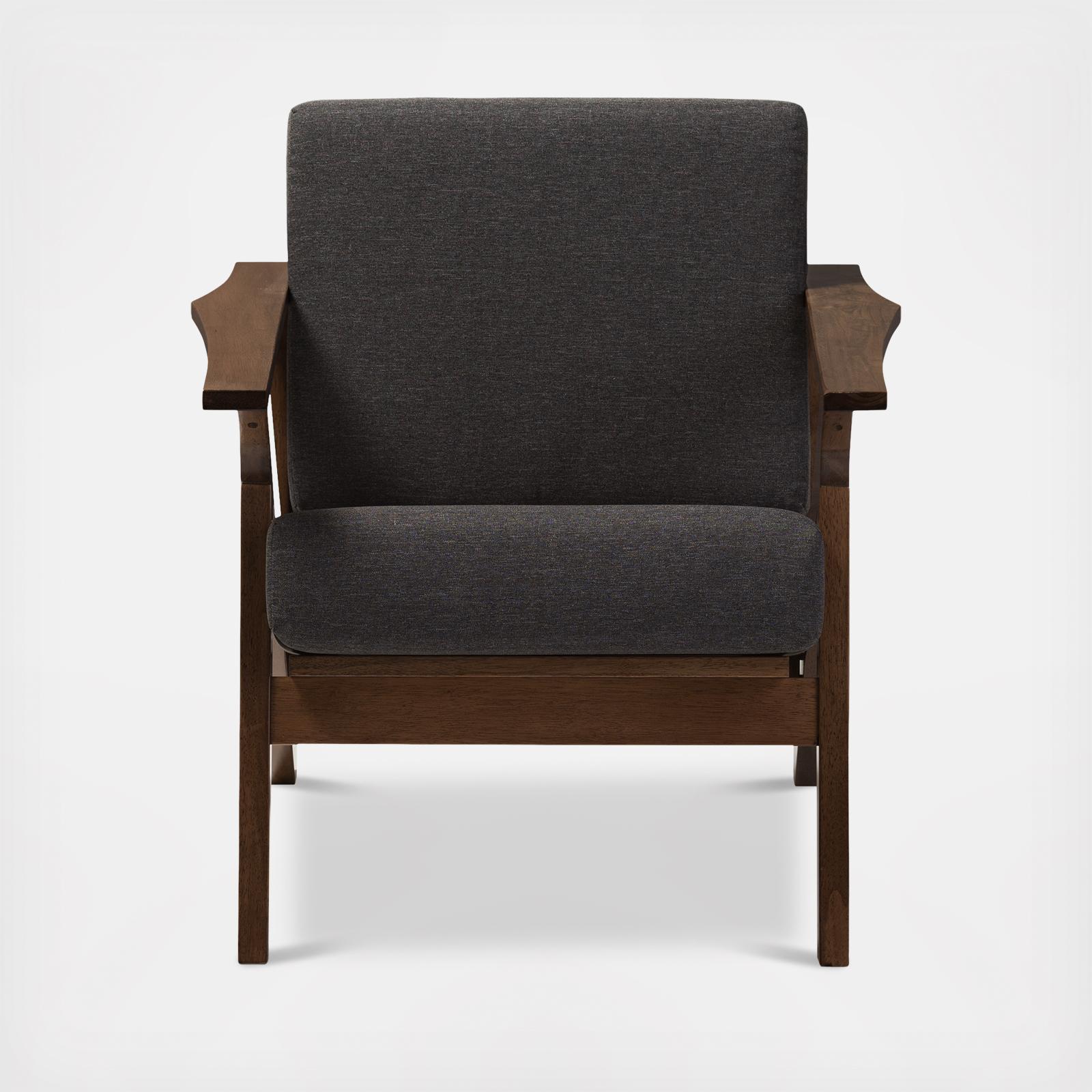 Cayla Mid-Century Modern Lounge Chair 3 Cayla Mid-Century Modern Lounge Chair