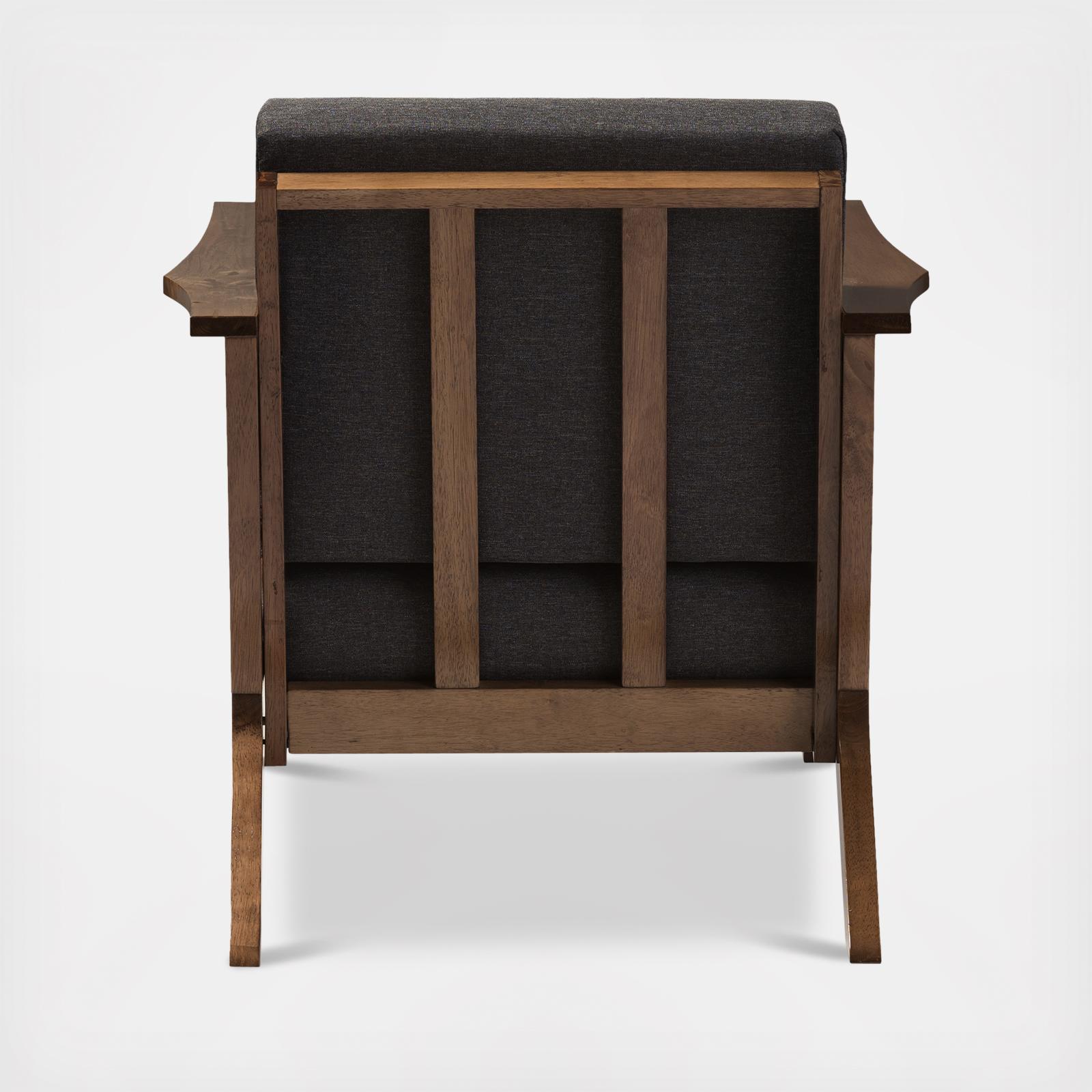 Cayla Mid-Century Modern Lounge Chair 5 Cayla Mid-Century Modern Lounge Chair