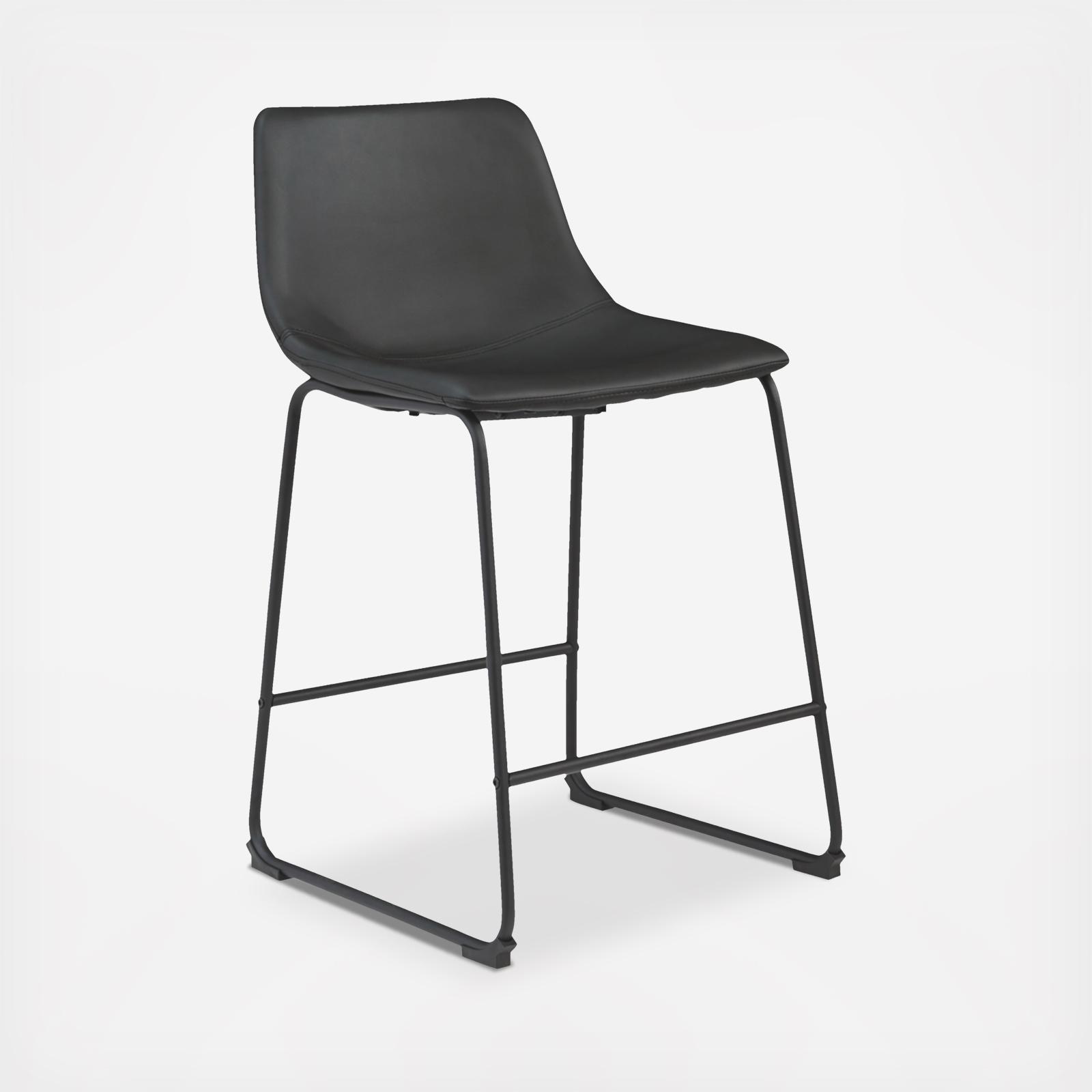Centiar Upholstered Counter Stool, Set of 2