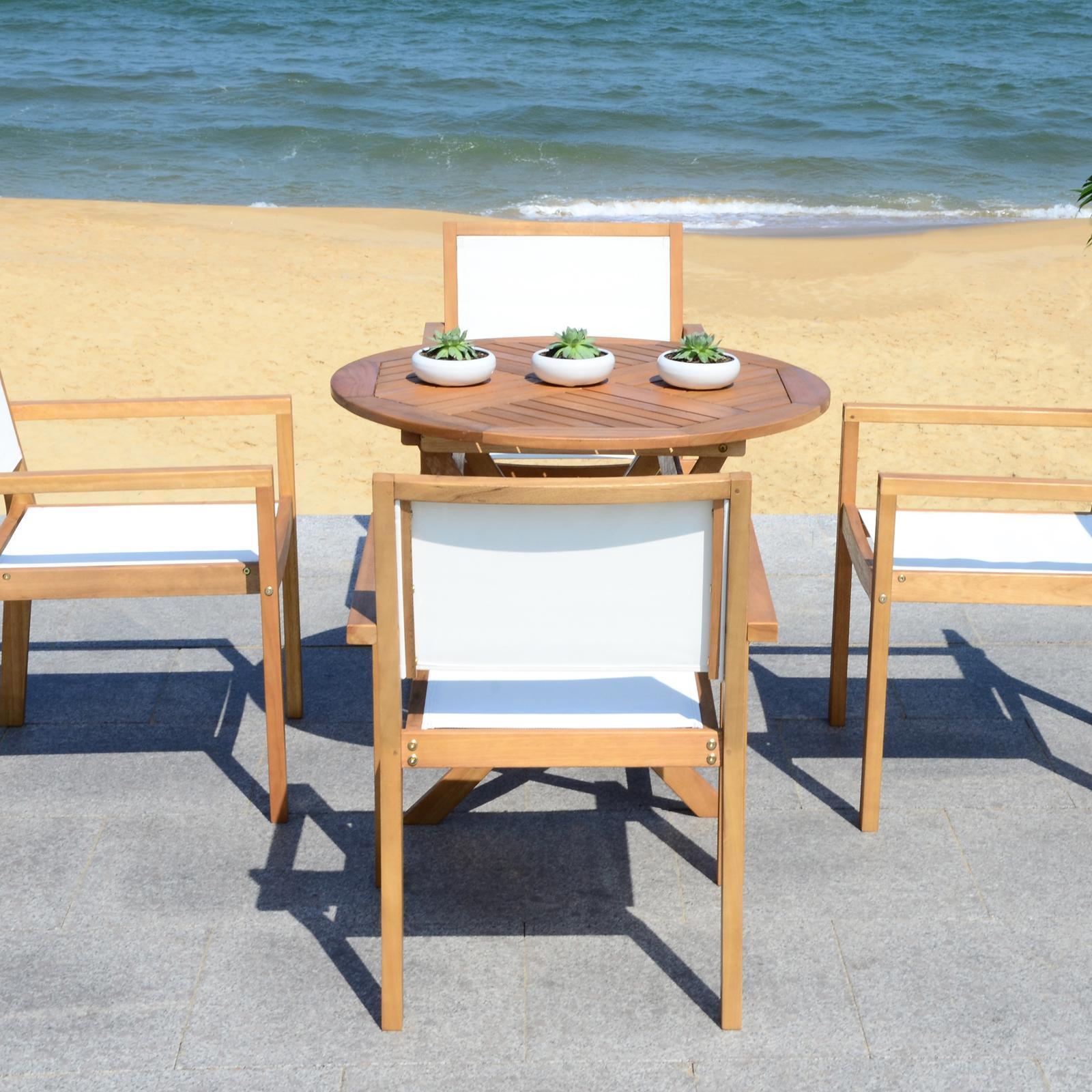 Chante 5-Piece Outdoor Dining Set 8 Chante 5-Piece Outdoor Dining Set