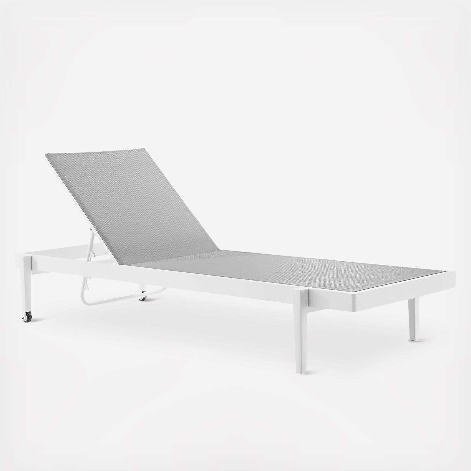 Charleston Outdoor Patio Chaise Lounge Chair