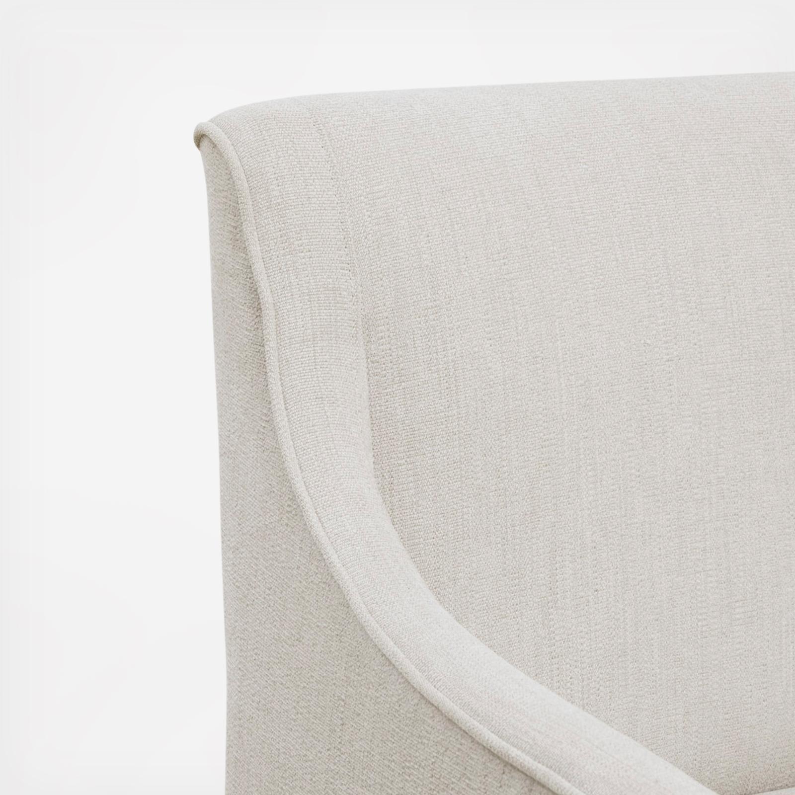 Charlotte Dining Arm Chair with Casters 8 Charlotte Dining Arm Chair with Casters