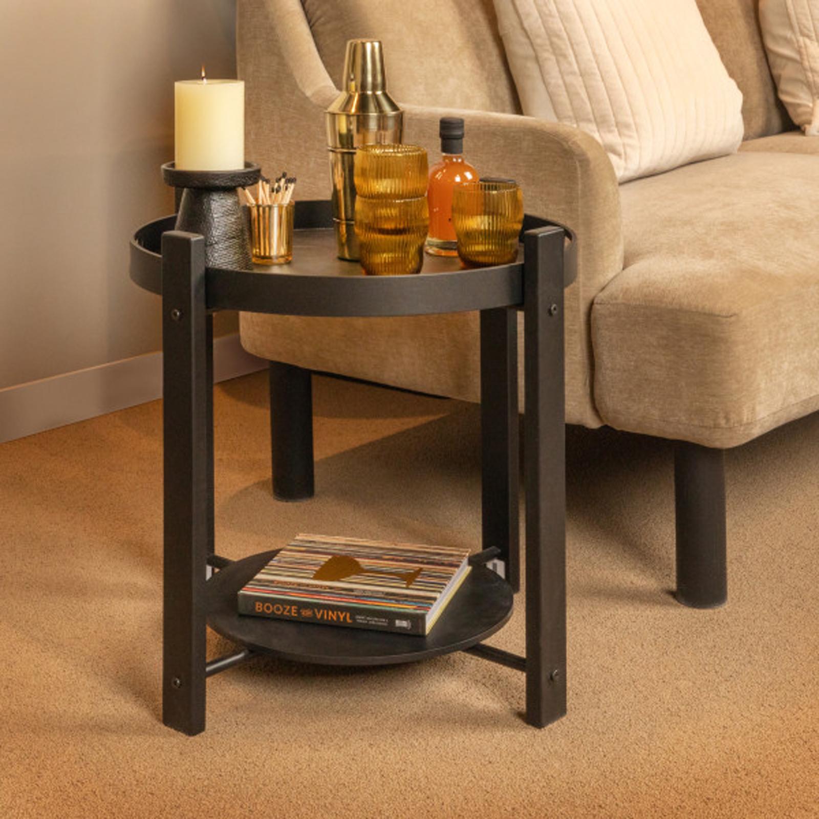 Chic Fir Wood & Metal Tray Table 13 Chic Fir Wood & Metal Tray Table