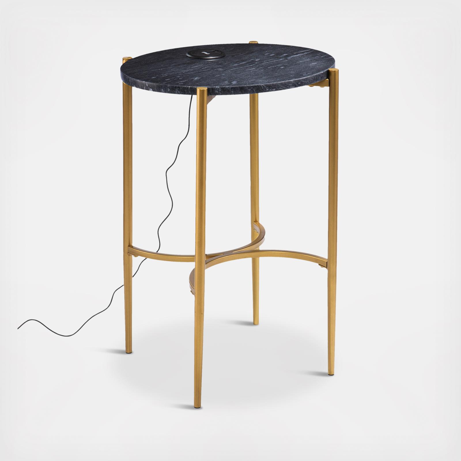 Clarvin Wireless Charging Side Table 4 Clarvin Wireless Charging Side Table