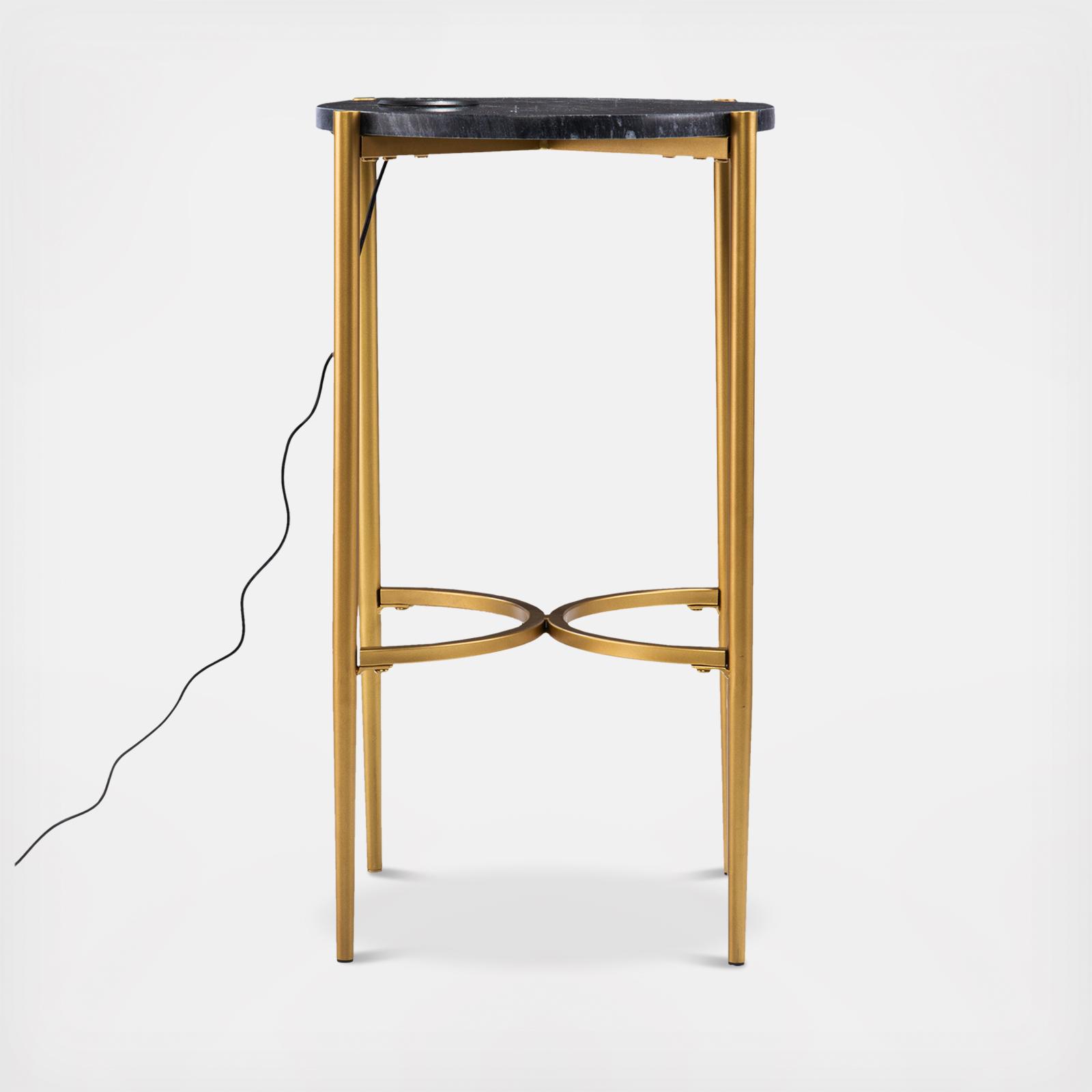 Clarvin Wireless Charging Side Table 6 Clarvin Wireless Charging Side Table