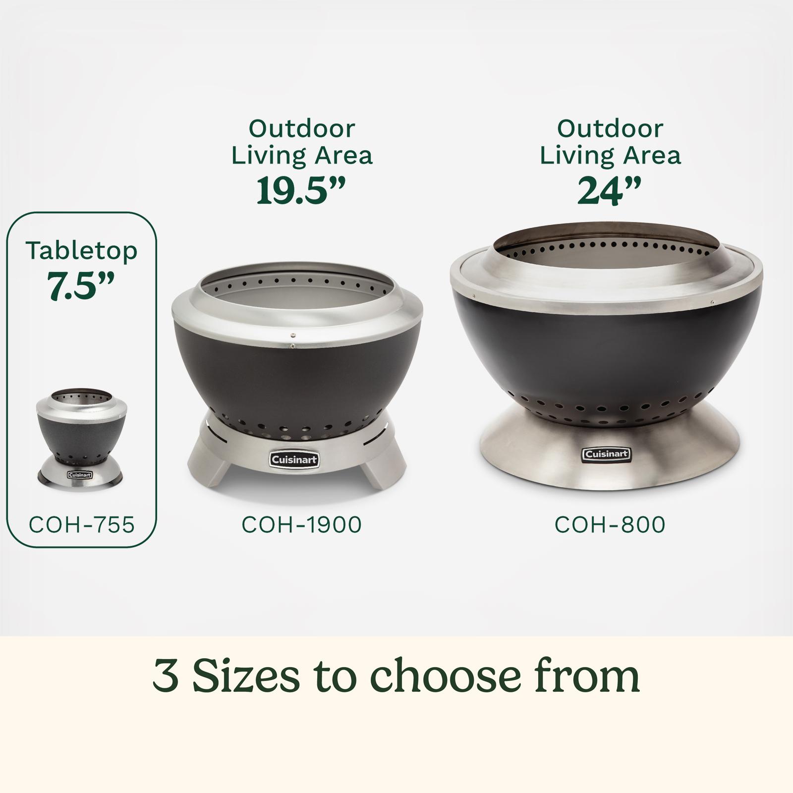 Cleanburn Smokeless Table Top Fire Pit 7 Cleanburn Smokeless Table Top Fire Pit