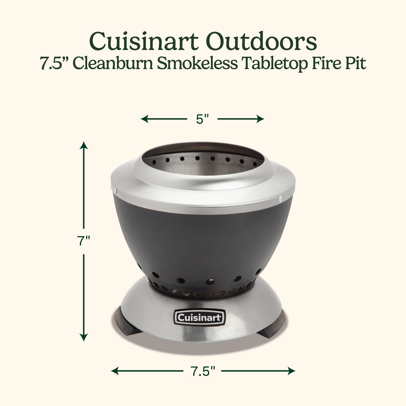 Cleanburn Smokeless Table Top Fire Pit 8 Cleanburn Smokeless Table Top Fire Pit