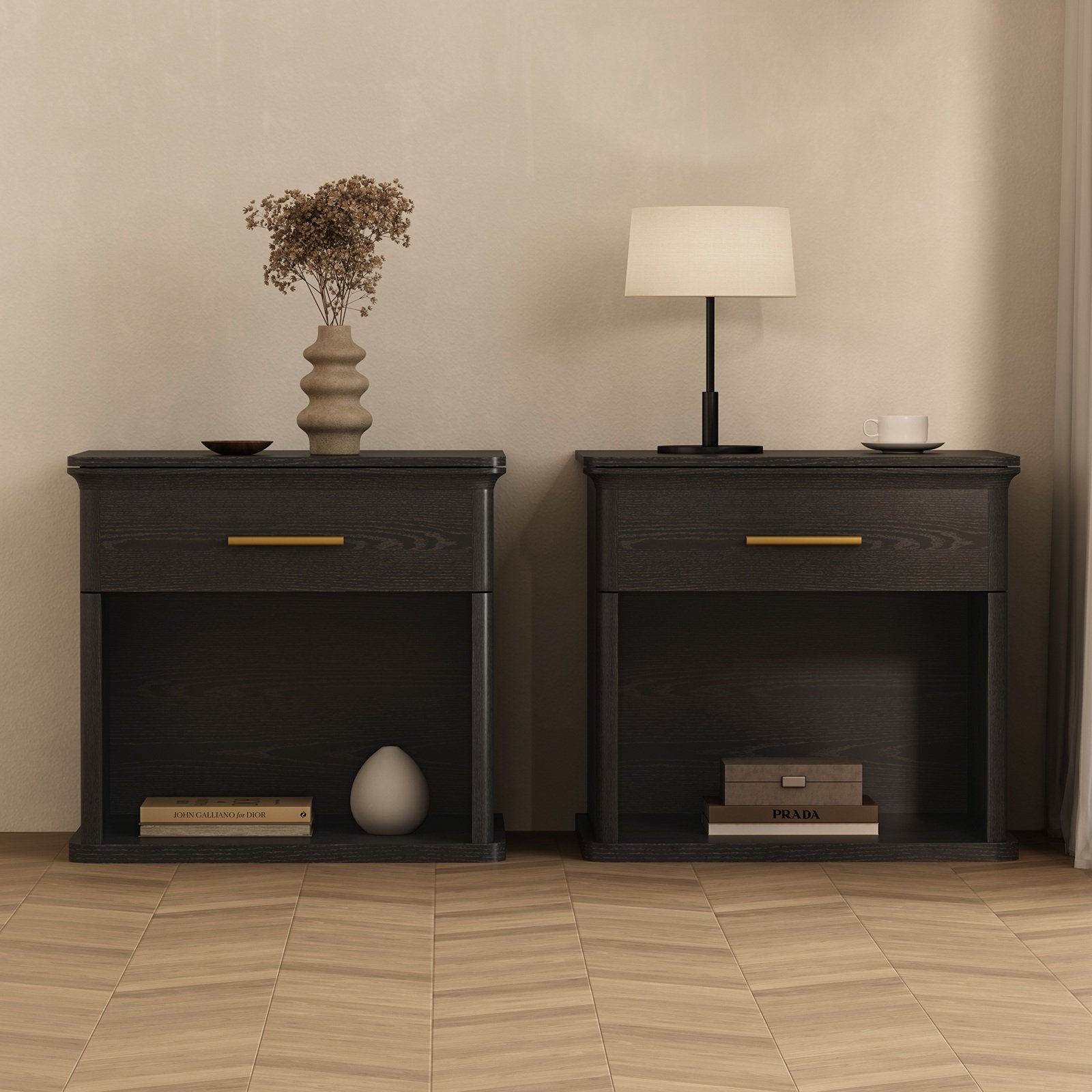 Clifford 1-Drawer Nightstand 4 Clifford 1-Drawer Nightstand