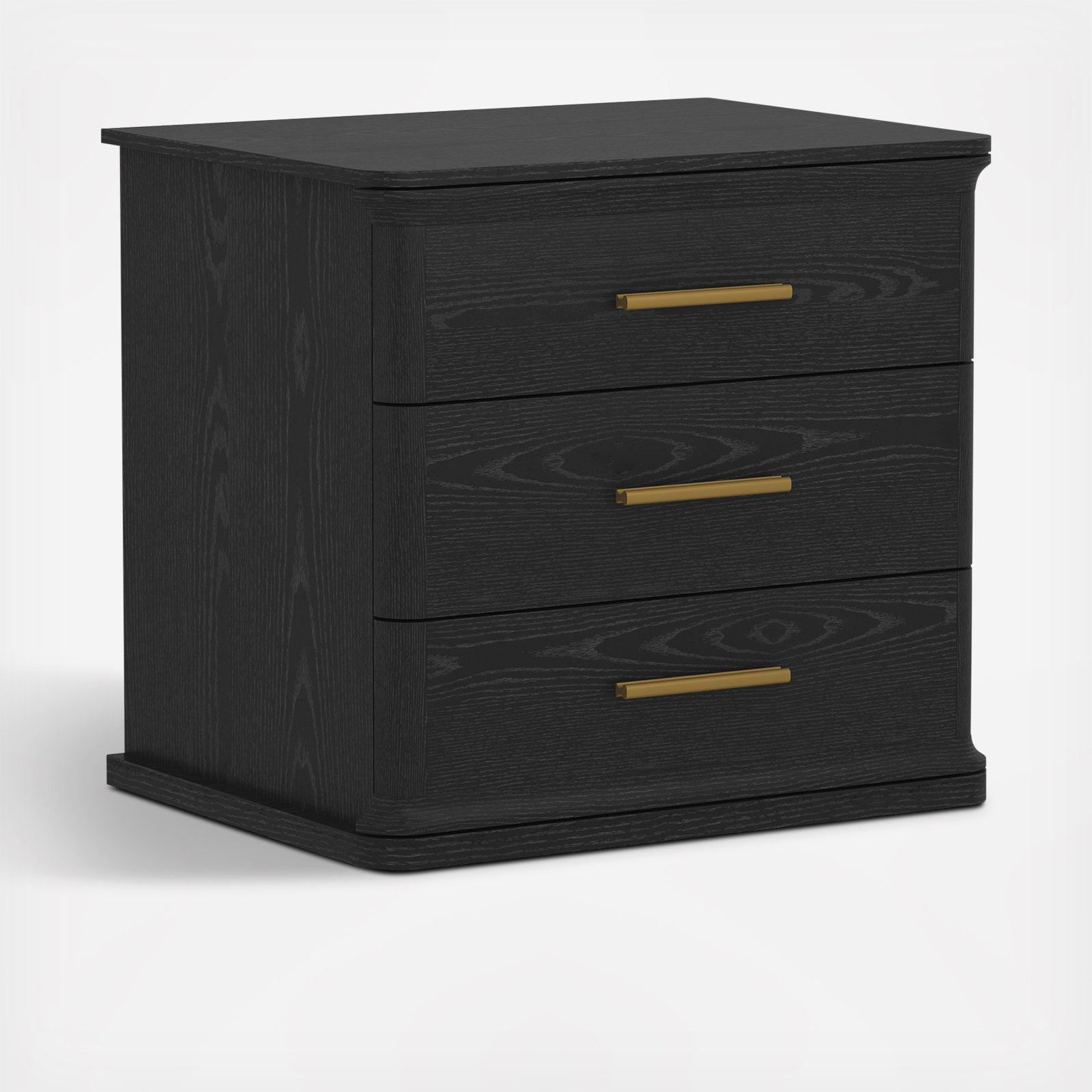 Clifford 3-Drawer Nightstand 5 Clifford 3-Drawer Nightstand