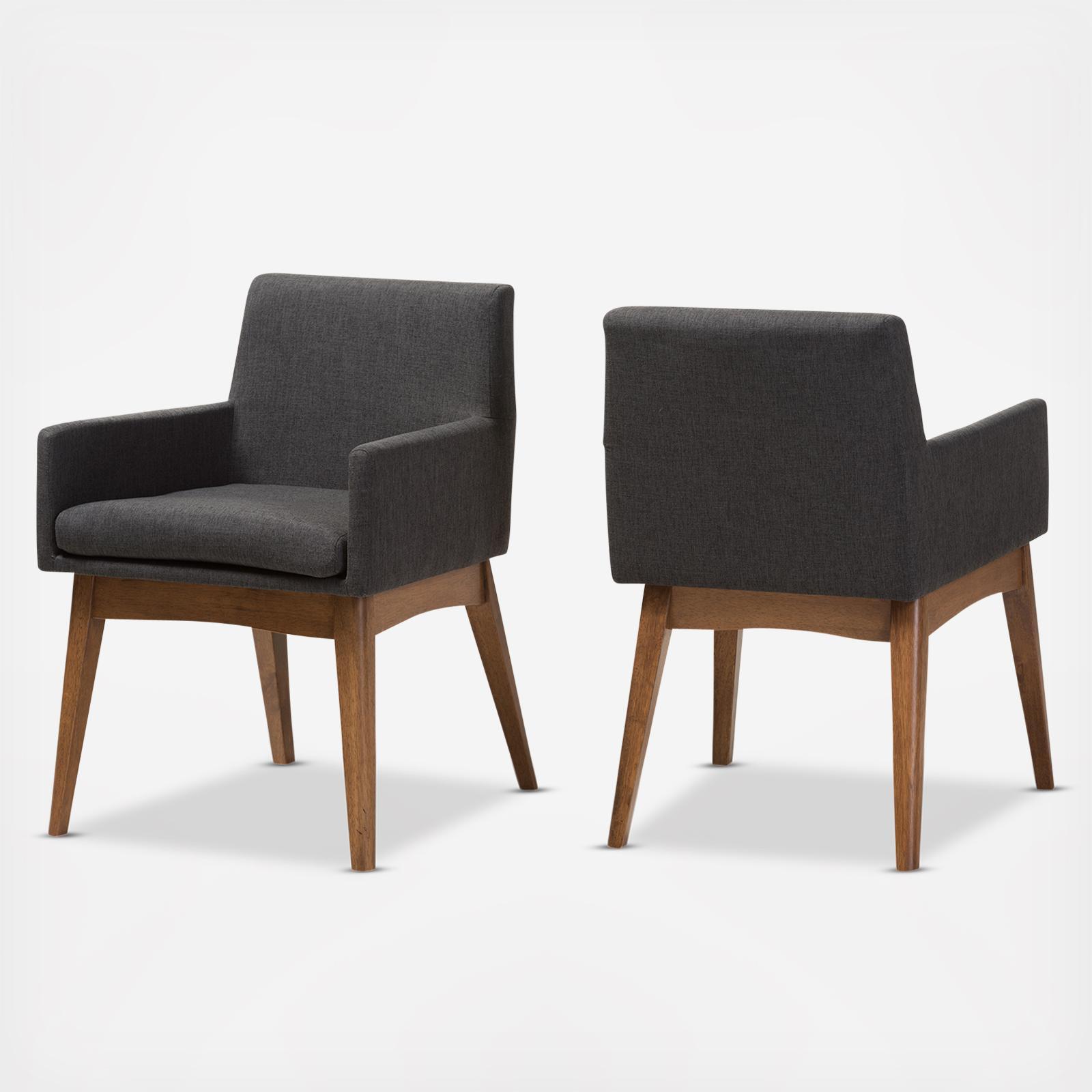Classic Dining Armchair, Set of 2 2 Classic Dining Armchair, Set of 2