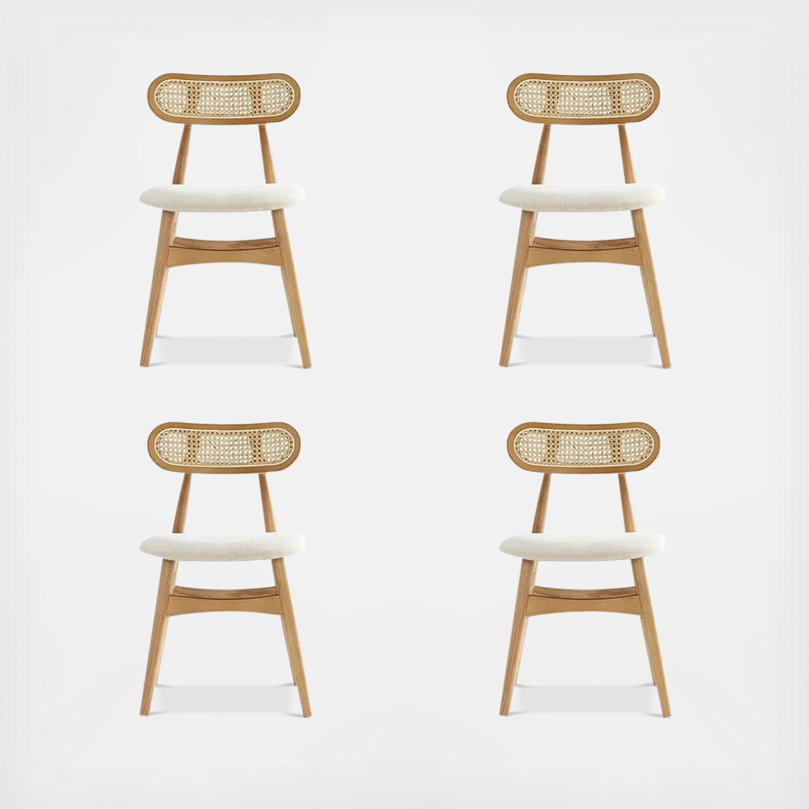 Colbert Upholstered Dining Chair, Set of 4 2 Colbert Upholstered Dining Chair, Set of 4