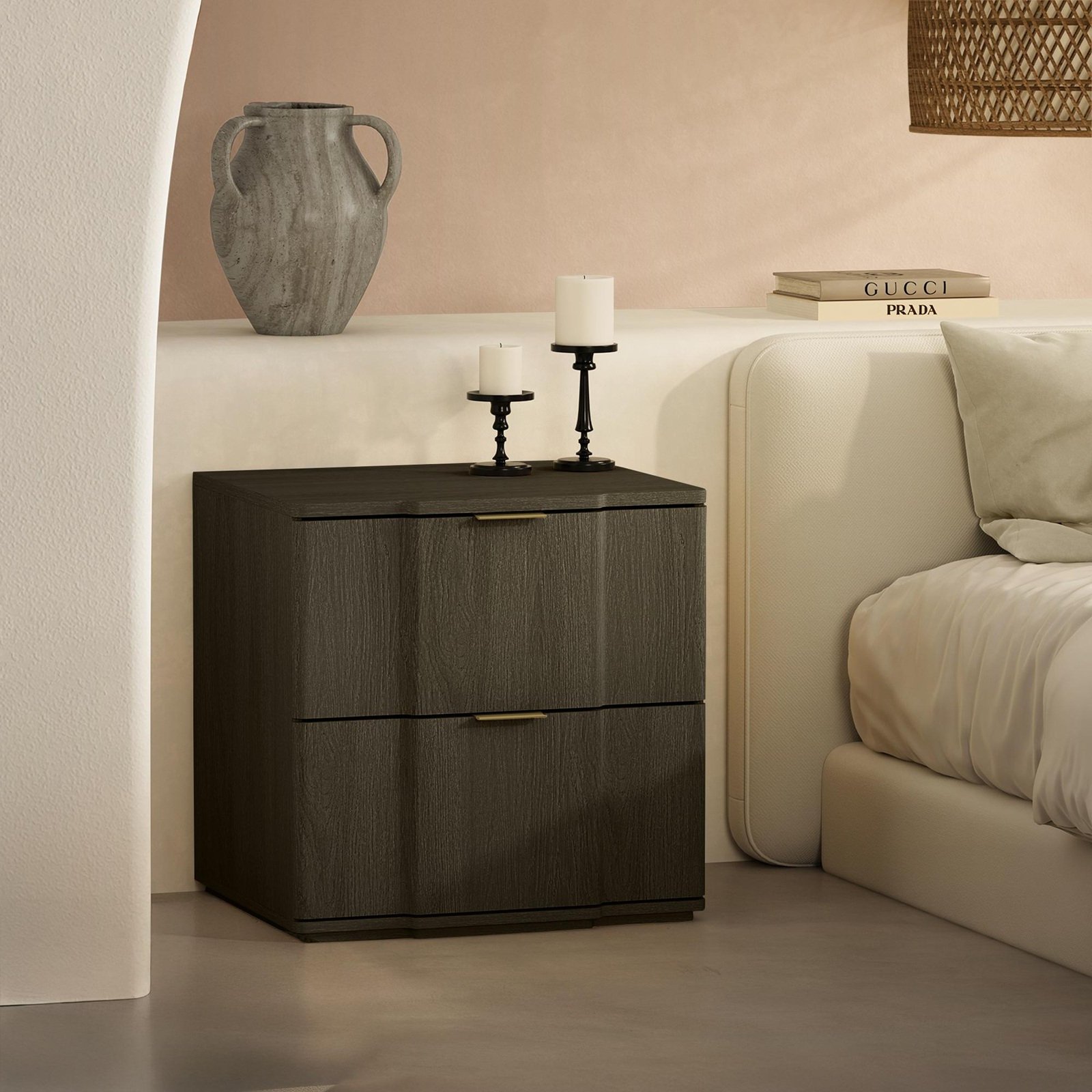 Clive 2-Drawer Nightstand 3 Clive 2-Drawer Nightstand