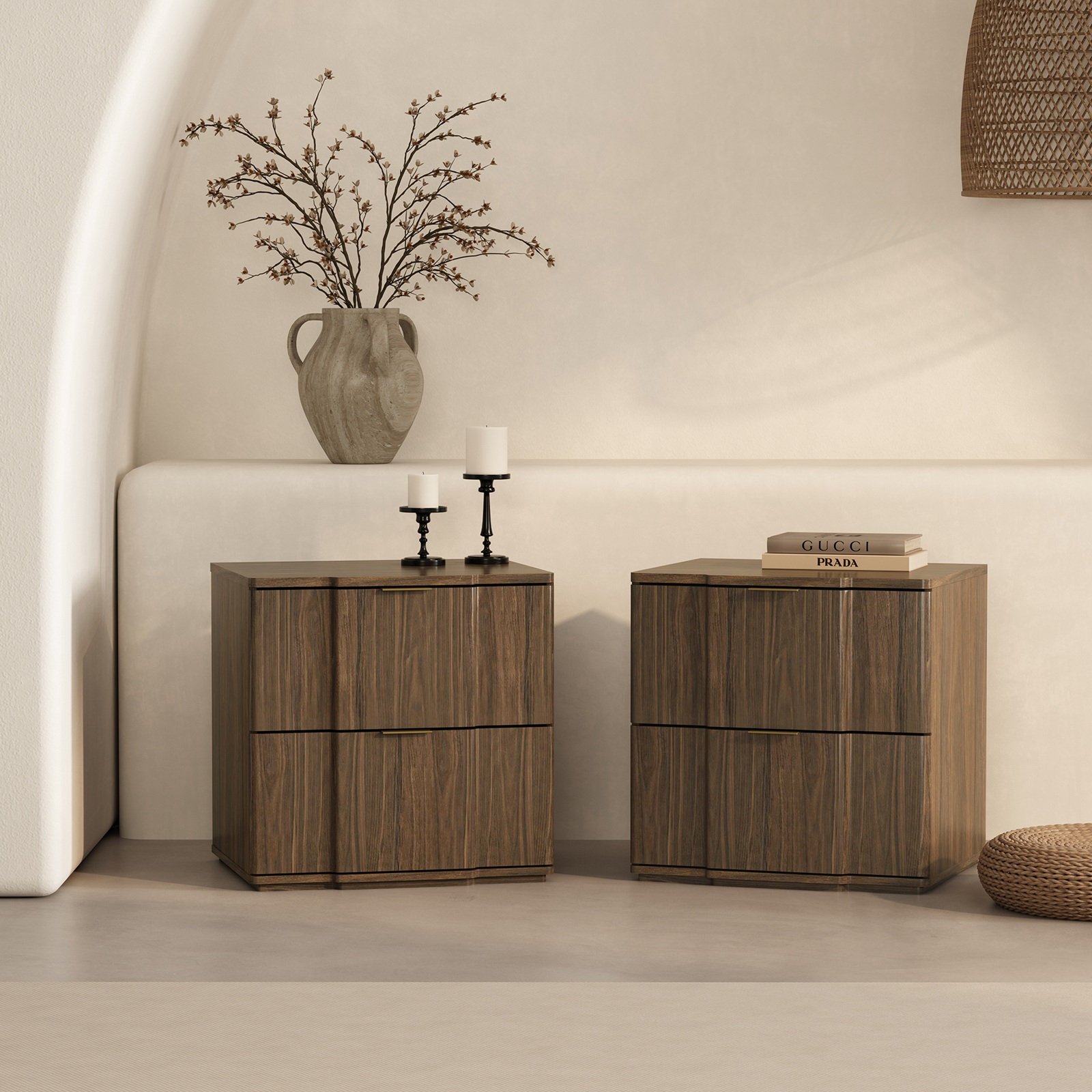 Clive 2-Drawer Nightstand 4 Clive 2-Drawer Nightstand