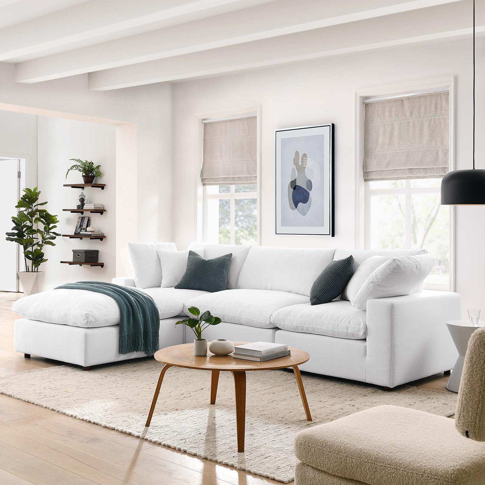 Commix 4-Piece Sectional Sofa Set with Ottoman 16 Commix 4-Piece Sectional Sofa Set with Ottoman