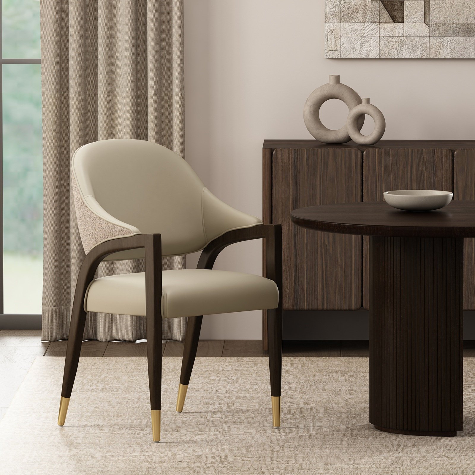 Collette Upholstered Armchair 3 Collette Upholstered Armchair
