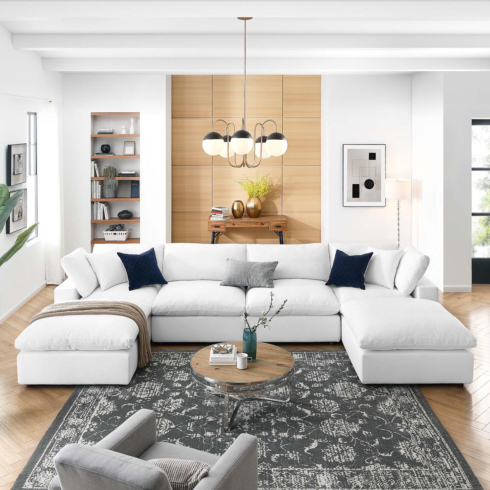 Commix 6-Piece Sectional Sofa with Ottoman 16 Commix 6-Piece Sectional Sofa with Ottoman