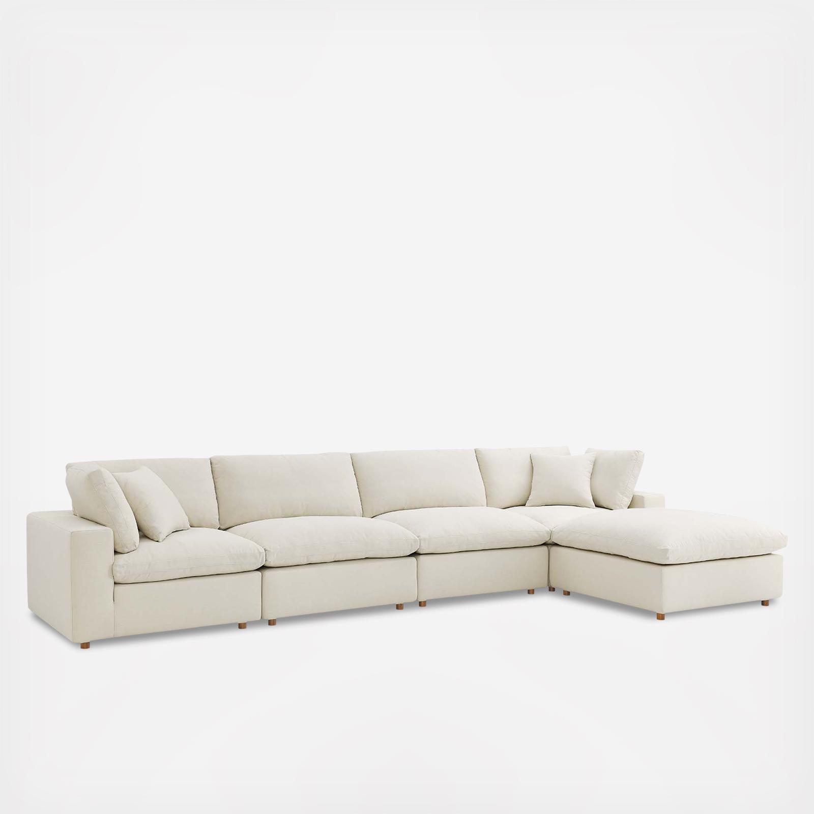 Commix 5-Piece Sectional Sofa Set with Ottoman 2 Commix 5-Piece Sectional Sofa Set with Ottoman