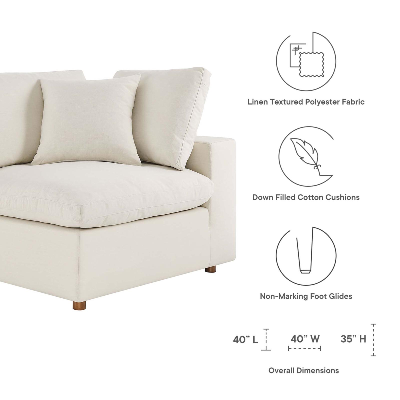 Commix 5-Piece Sectional Sofa Set with Ottoman 8 Commix 5-Piece Sectional Sofa Set with Ottoman