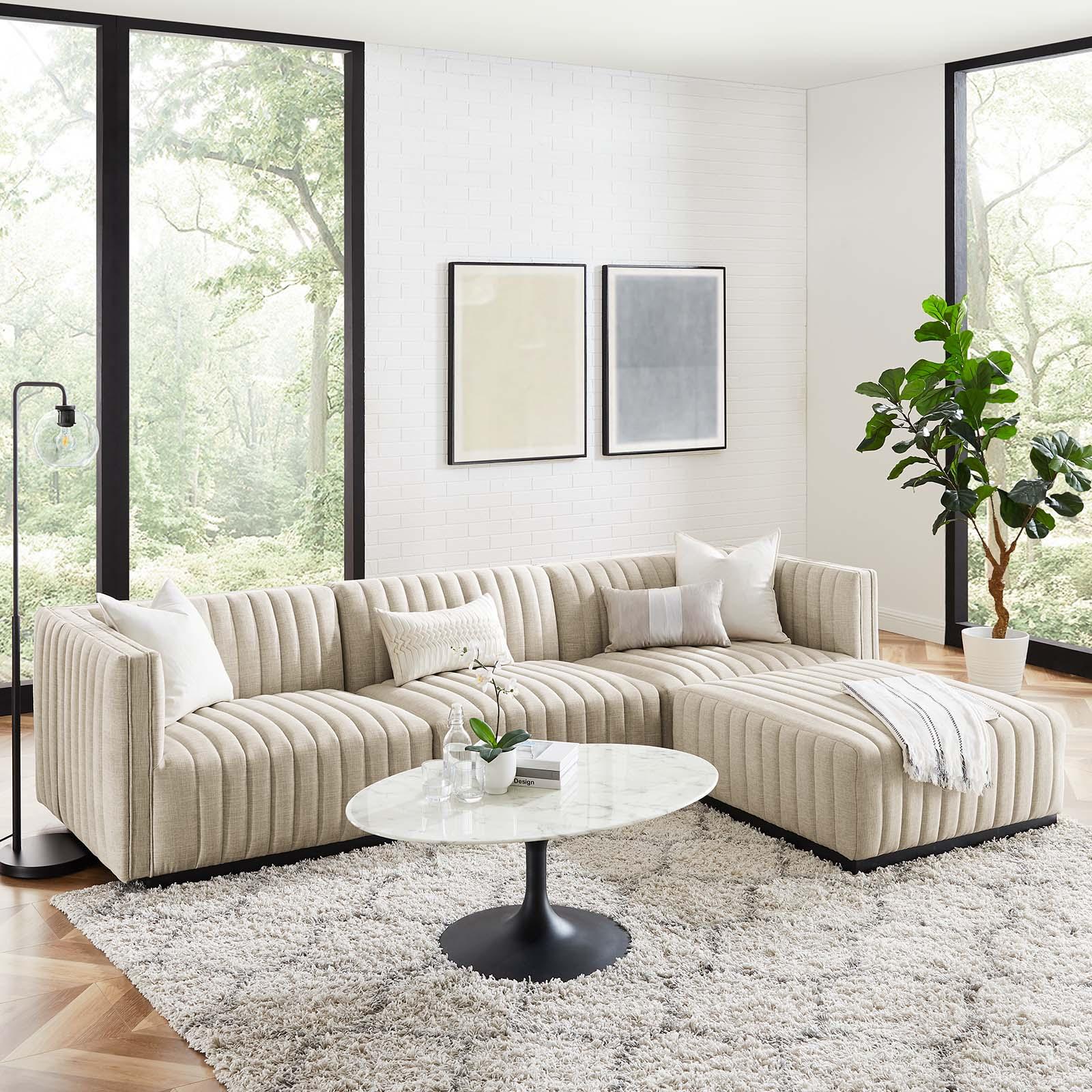 Conjure 4-Piece Sectional Sofa Set 16 Conjure 4-Piece Sectional Sofa Set