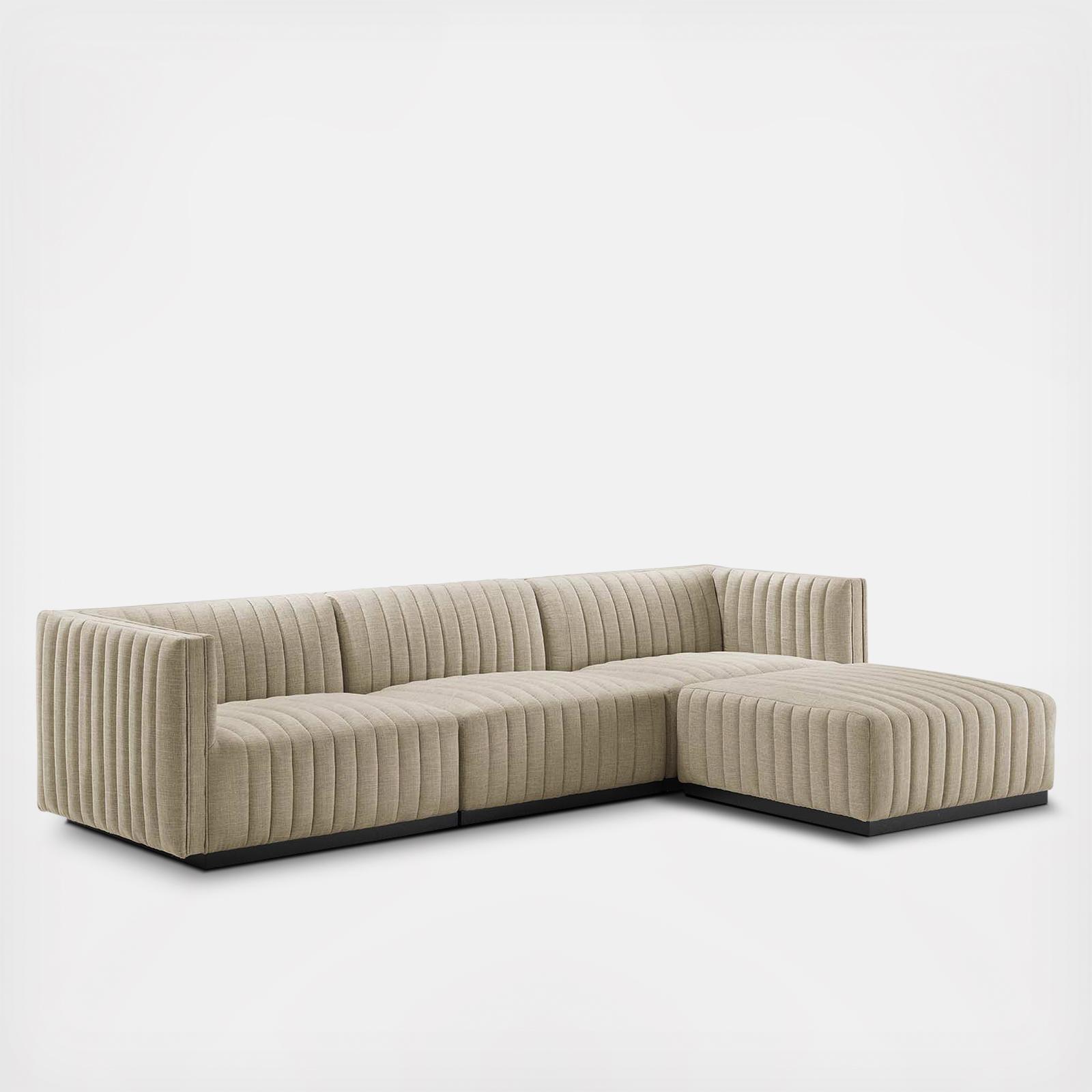 Conjure 4-Piece Sectional Sofa Set 3 Conjure 4-Piece Sectional Sofa Set