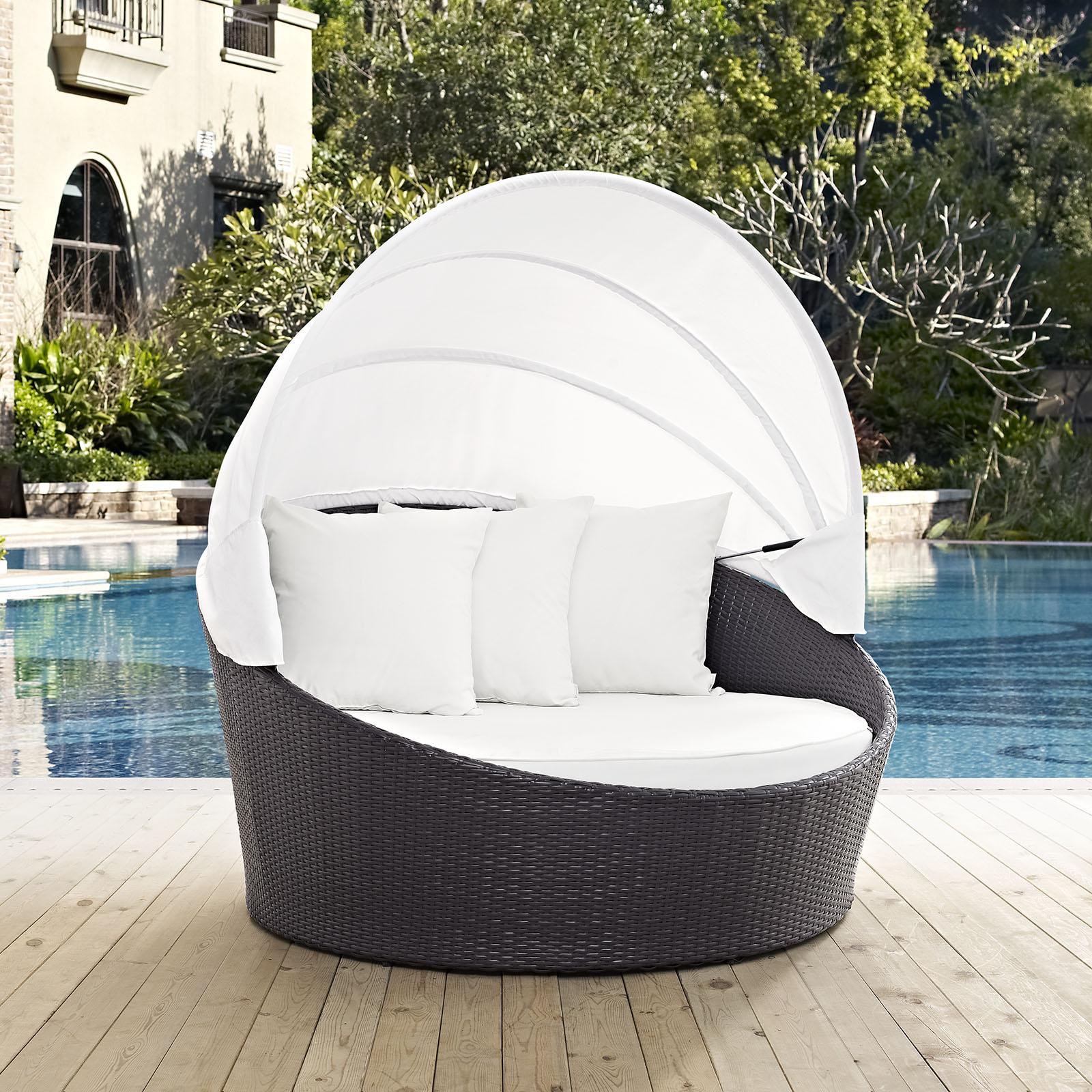 Convene Canopy Outdoor Patio Daybed 7 Convene Canopy Outdoor Patio Daybed