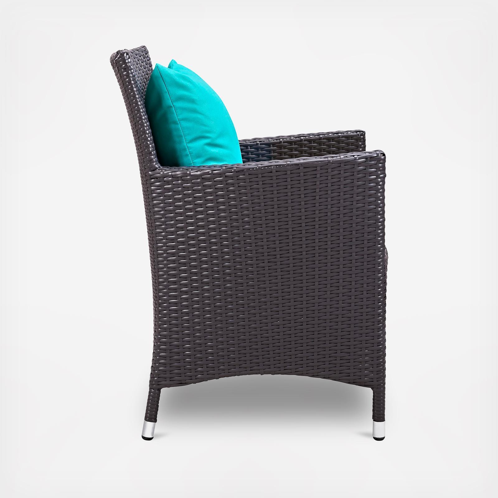 Convene Dining Outdoor Armchair 2 Convene Dining Outdoor Armchair