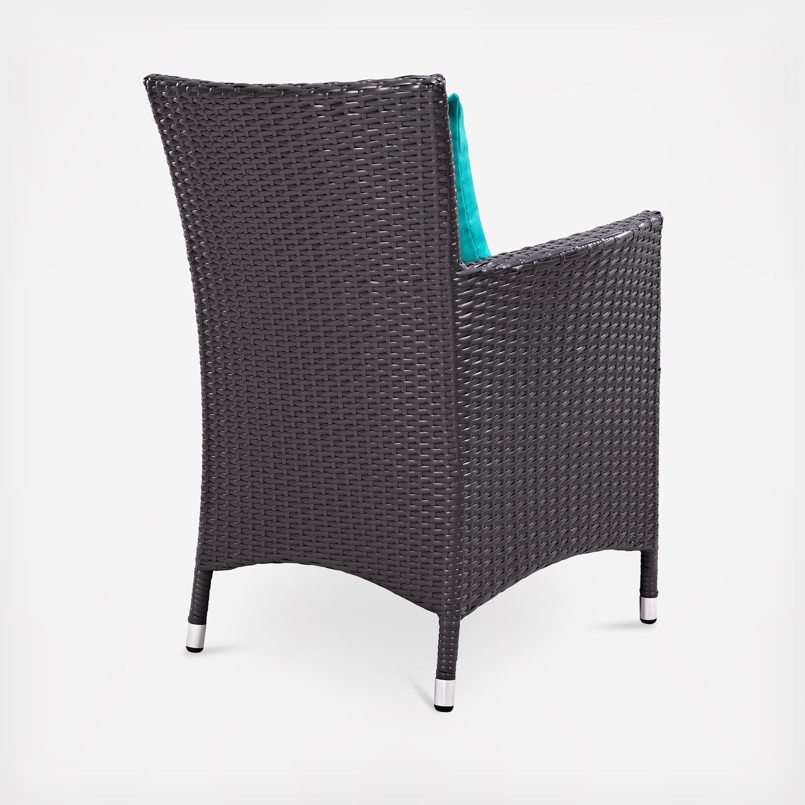 Convene Dining Outdoor Armchair 3 Convene Dining Outdoor Armchair