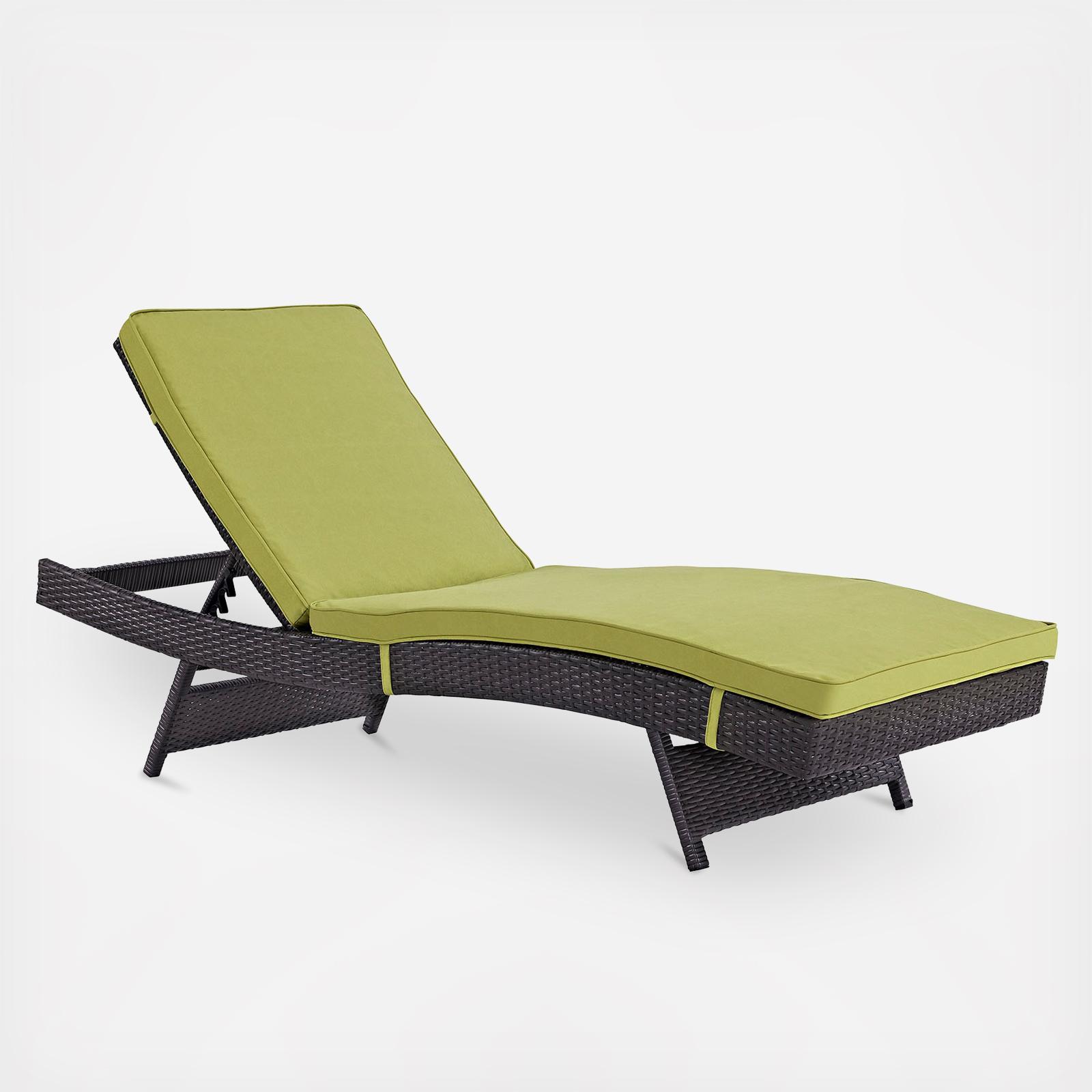 Convene Outdoor Patio Chaise 2 Convene Outdoor Patio Chaise
