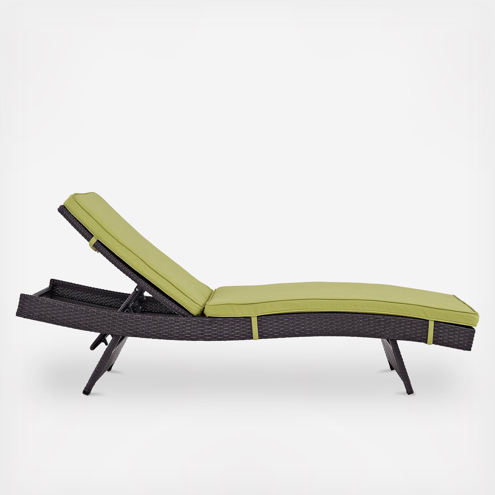 Convene Outdoor Patio Chaise 3 Convene Outdoor Patio Chaise