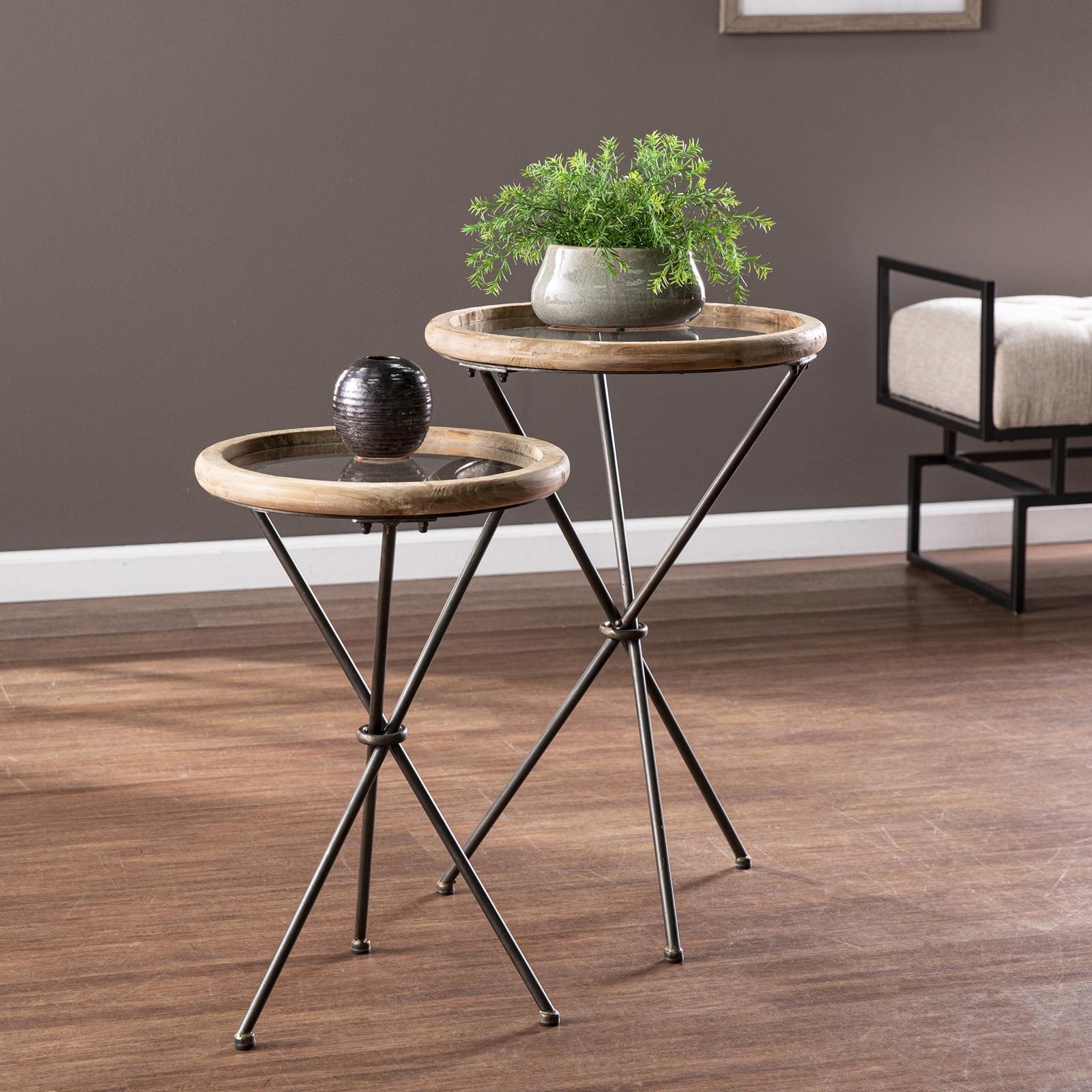 Crellon 2-Piece Accent Table Set 12 Crellon 2-Piece Accent Table Set
