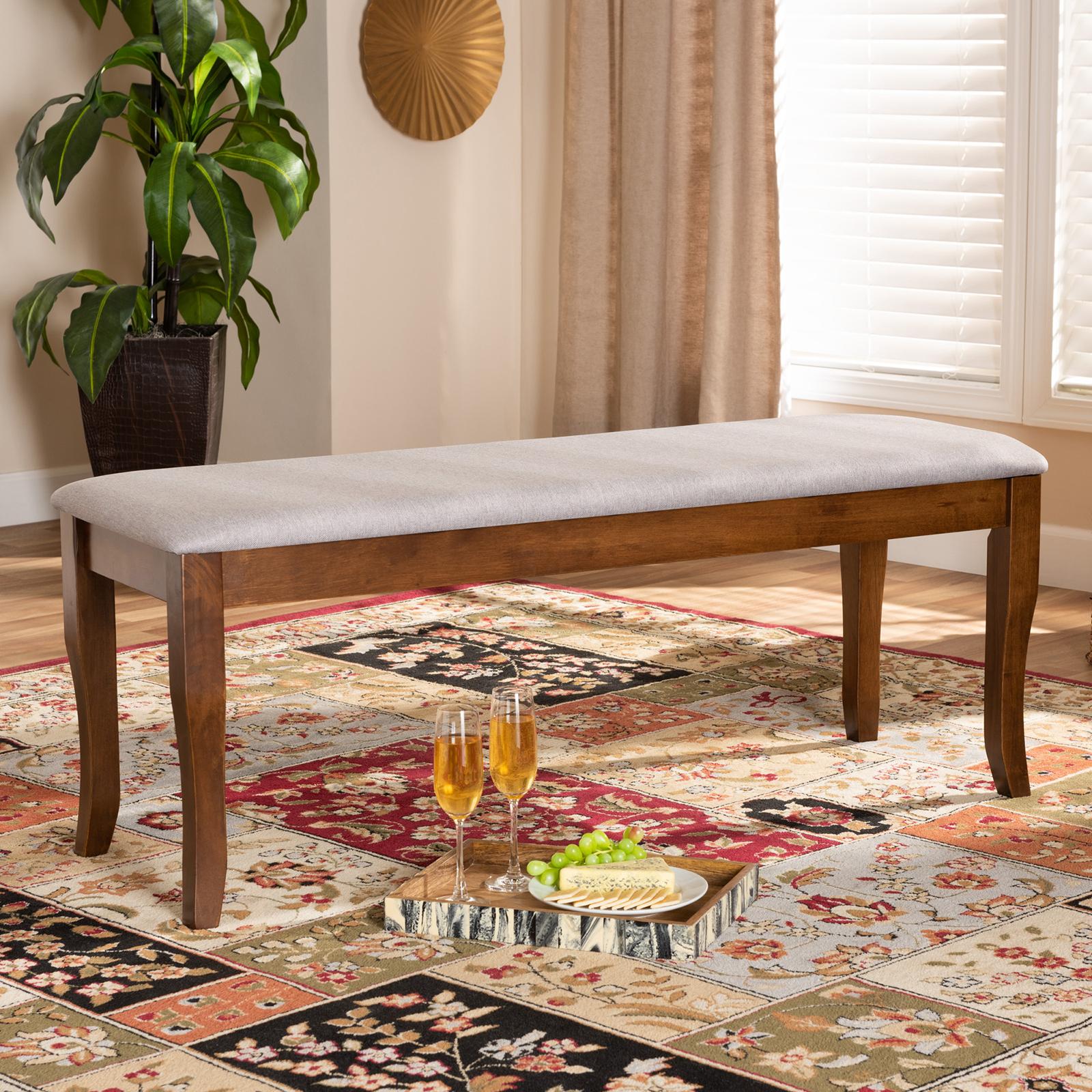 Cornelie Upholstered Dining Bench 1 Cornelie Upholstered Dining Bench