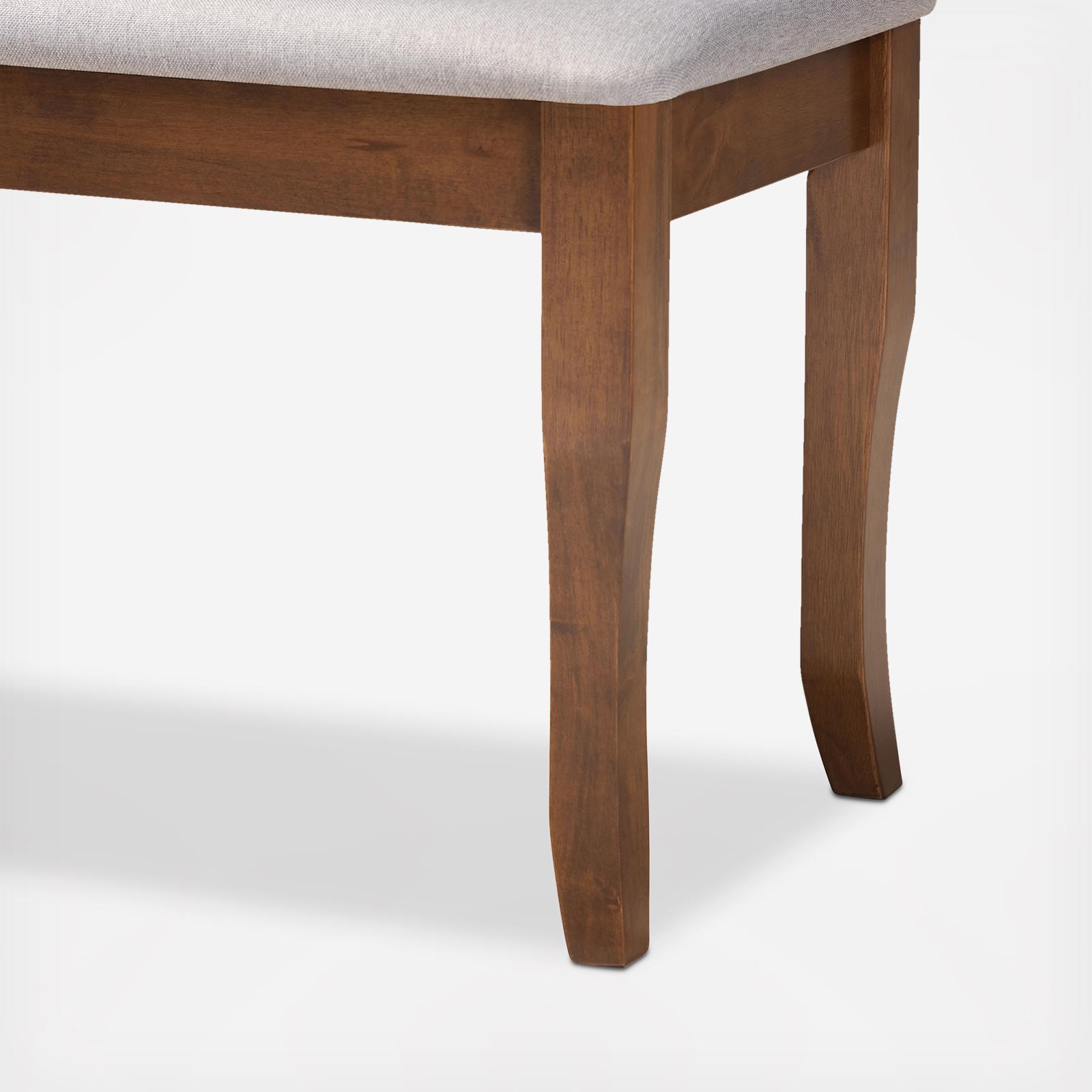 Cornelie Upholstered Dining Bench 4 Cornelie Upholstered Dining Bench