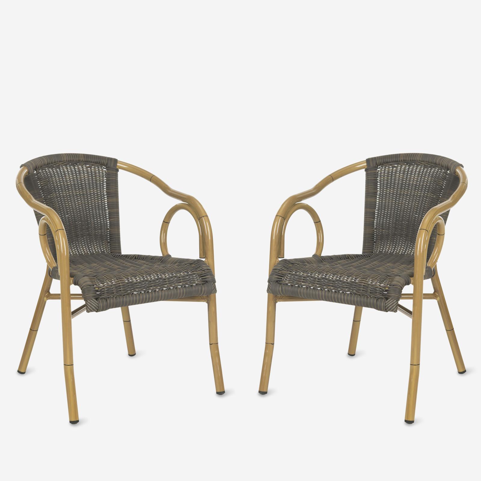 Dagny Outdoor Arm Chair, Set of 2 2 Dagny Outdoor Arm Chair, Set of 2