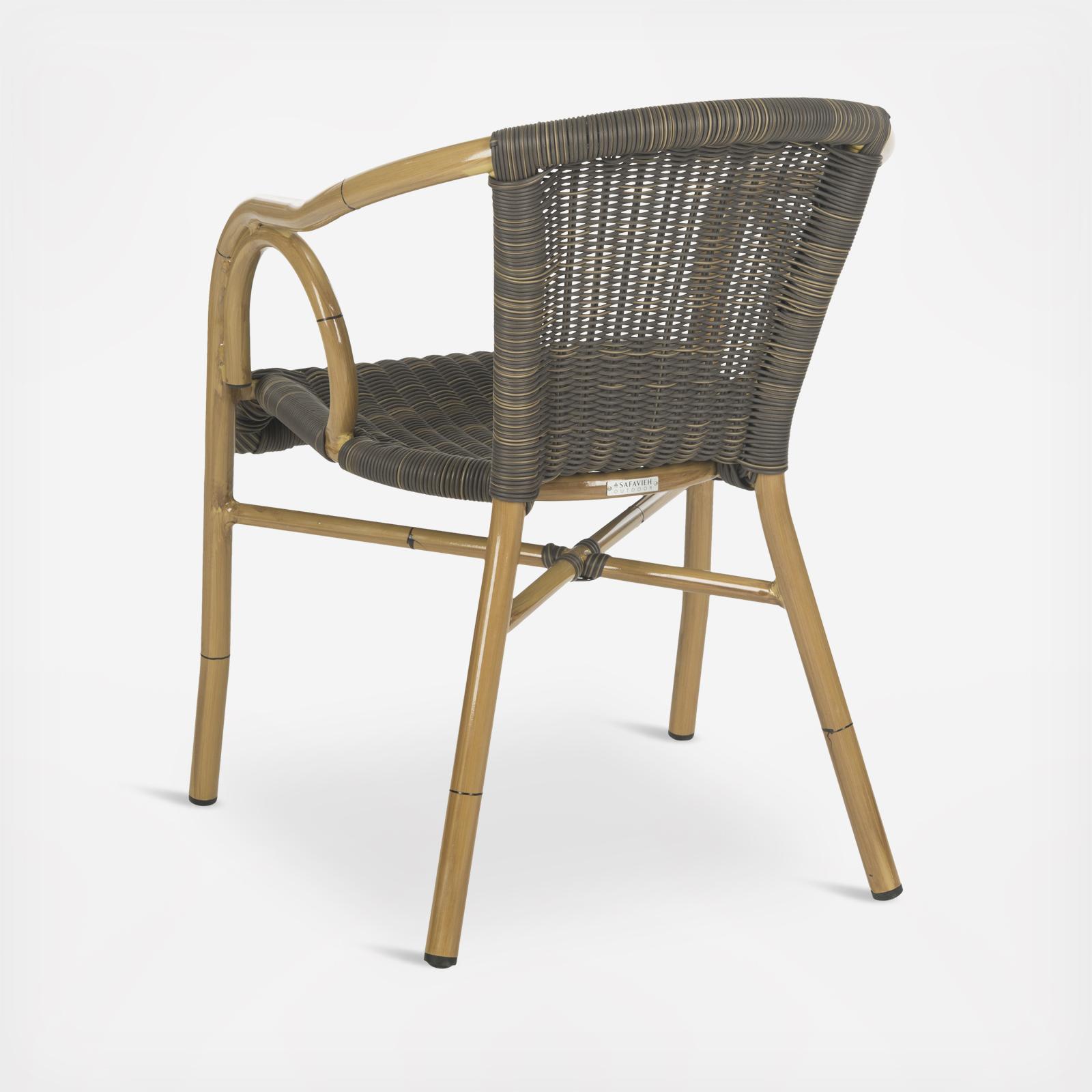 Dagny Outdoor Arm Chair, Set of 2 4 Dagny Outdoor Arm Chair, Set of 2