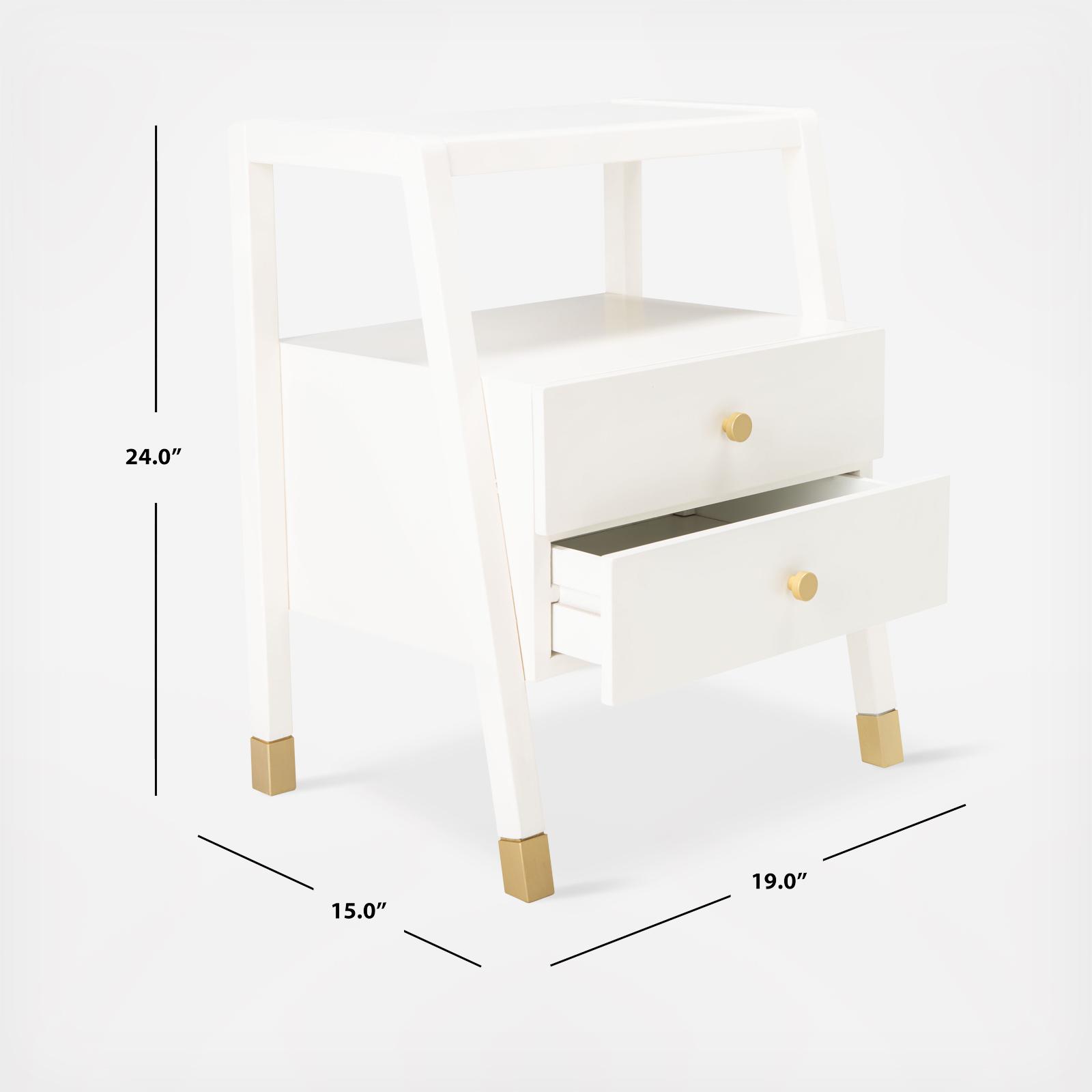 Cove 2-Drawer Accent Table 7 Cove 2-Drawer Accent Table