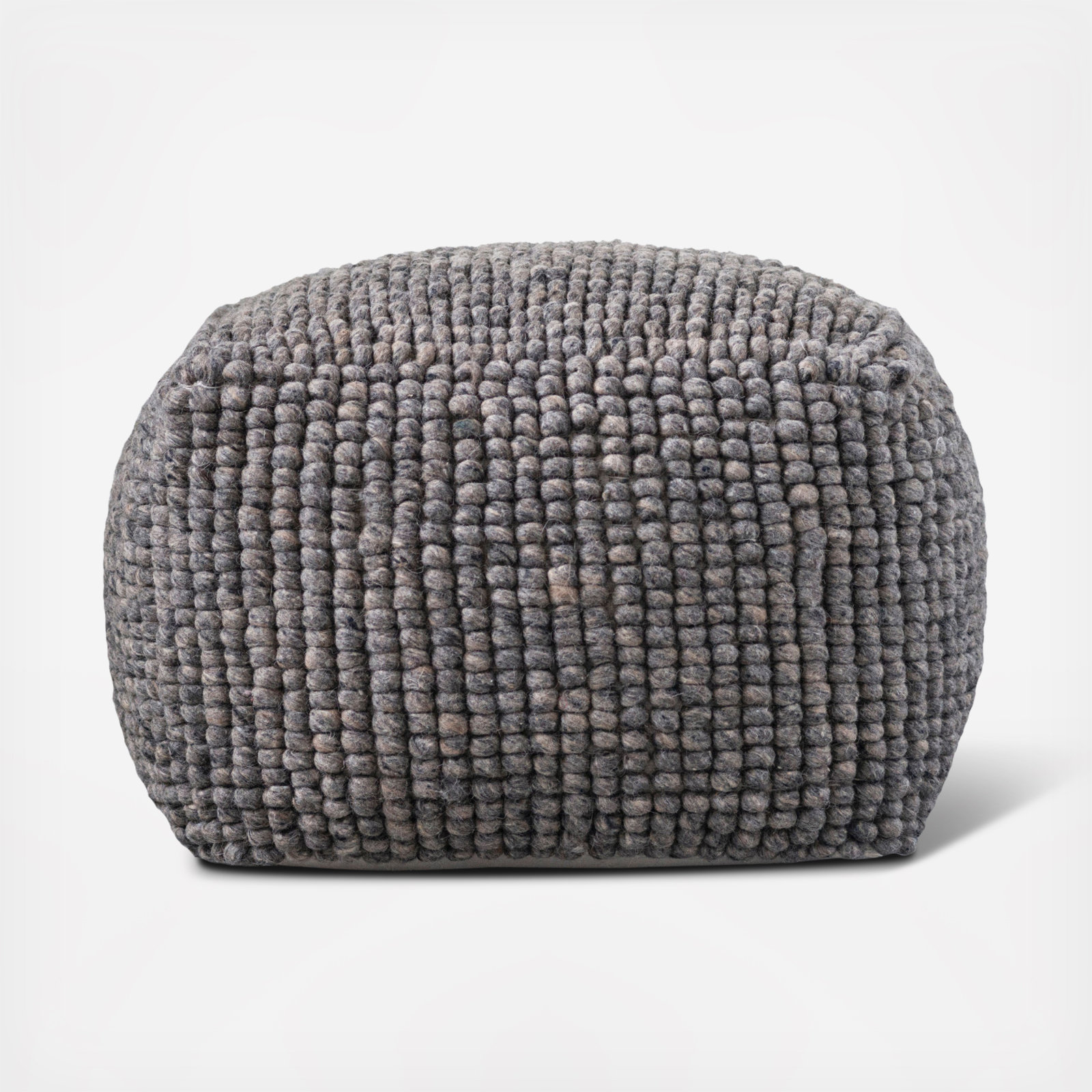 Dakota New Zealand Square Pouf