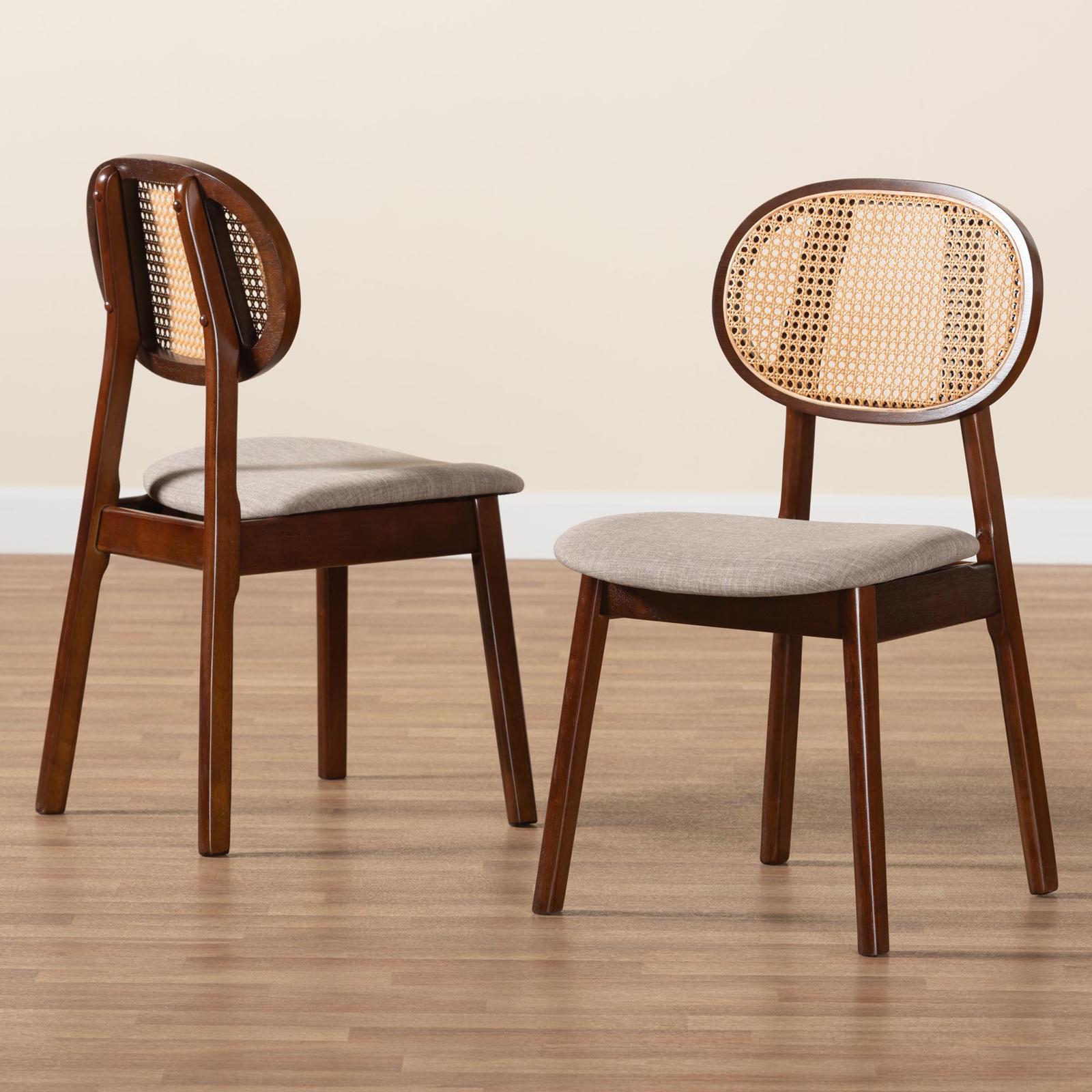 Darrion Mid-Century Modern Dining Chair, Set of 2