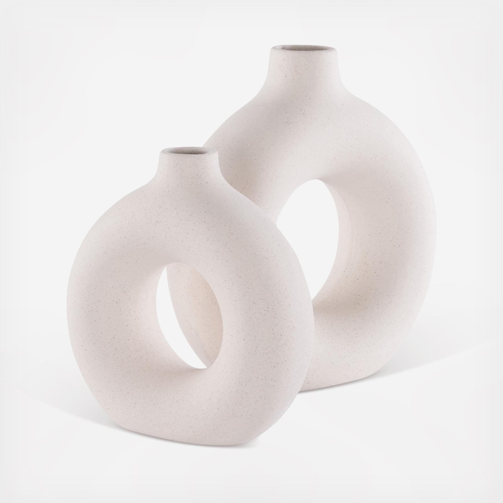 Avza 2-Piece Vase Set 2 Avza 2-Piece Vase Set