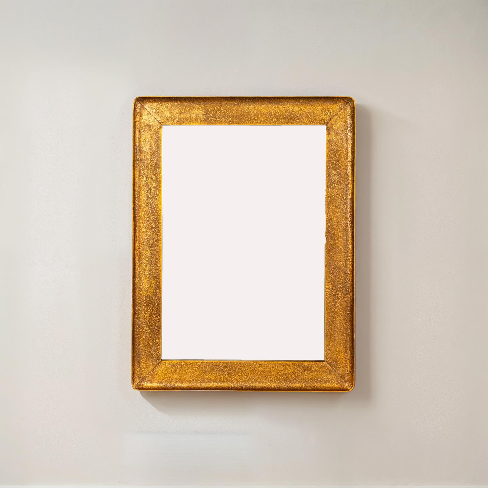 Elias Raised Edge Metal Wall Mirror 3 Elias Raised Edge Metal Wall Mirror