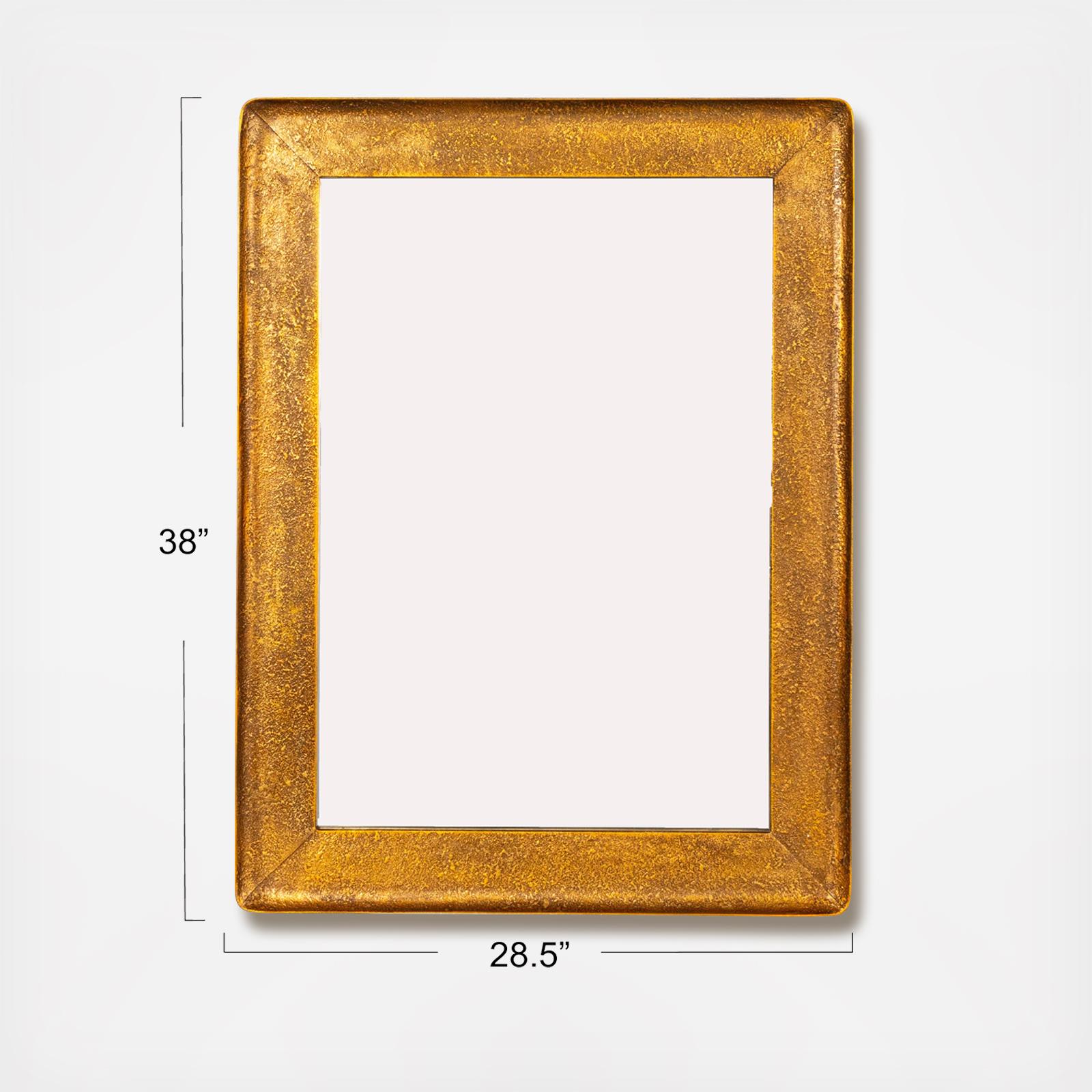 Elias Raised Edge Metal Wall Mirror 8 Elias Raised Edge Metal Wall Mirror