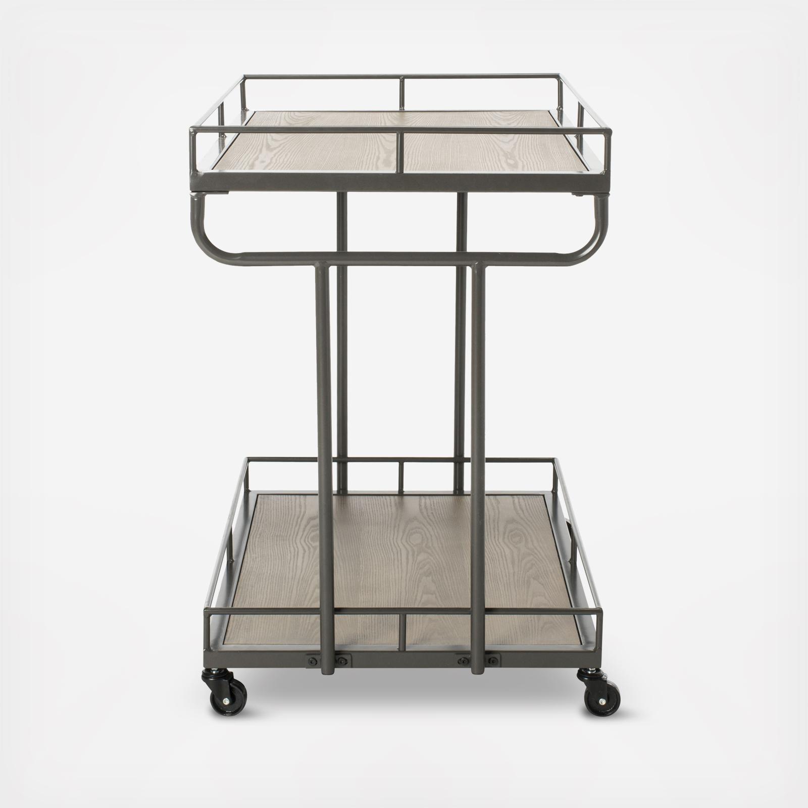 Dawson 2-Tier Bar Cart 4 Dawson 2-Tier Bar Cart