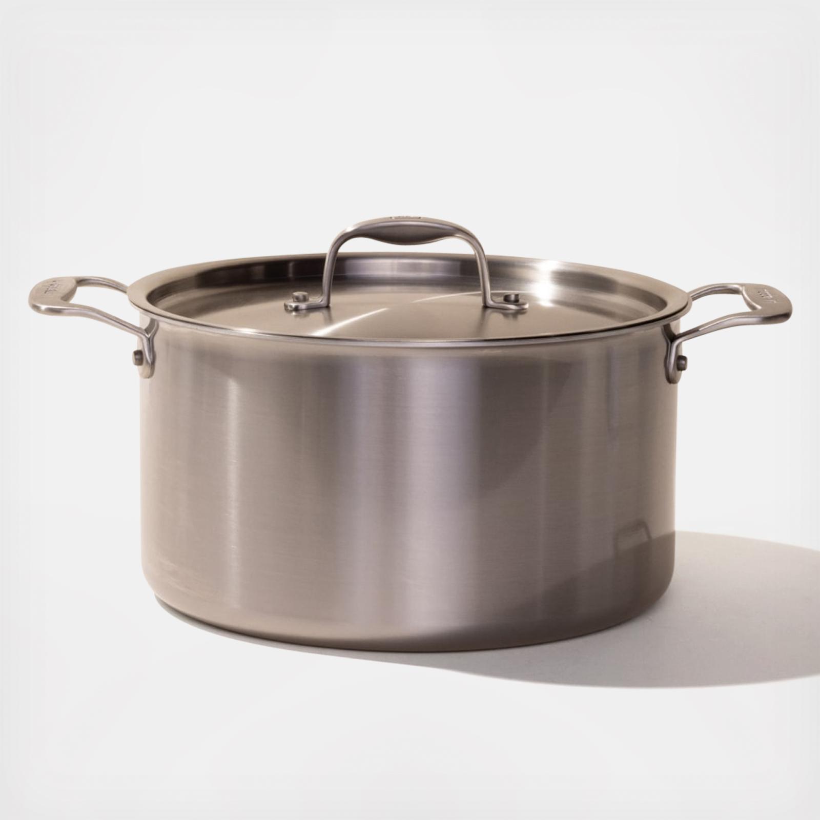 Stainless Clad Stock Pot with Lid 17 Stainless Clad Stock Pot with Lid