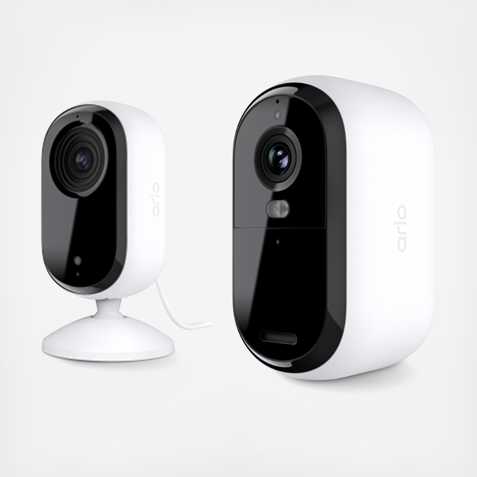 Essential 2nd Generation Outdoor & Indoor Camera + Self-Monitoring Service