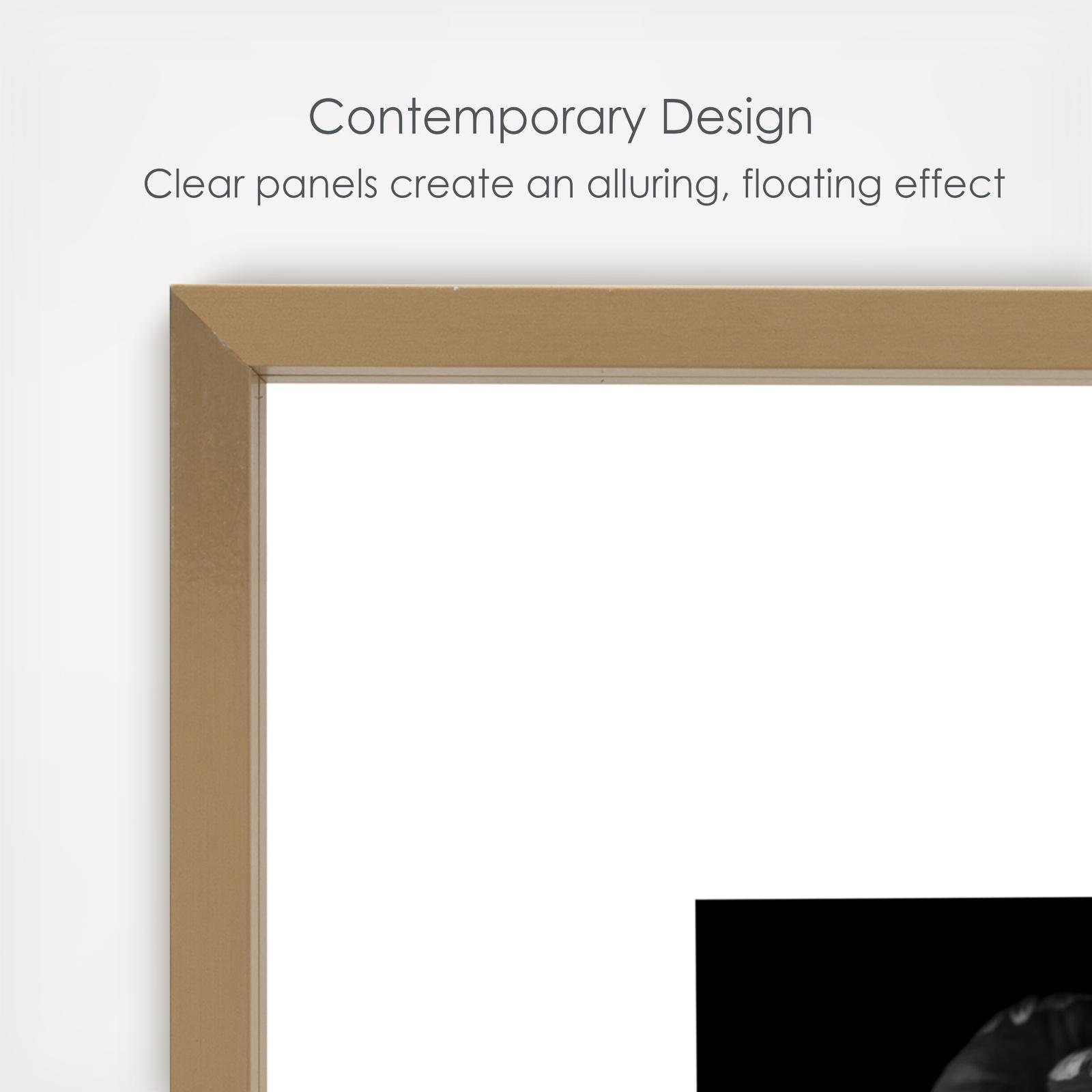 Floating Portrait Frame, Set of 2 4 Floating Portrait Frame, Set of 2