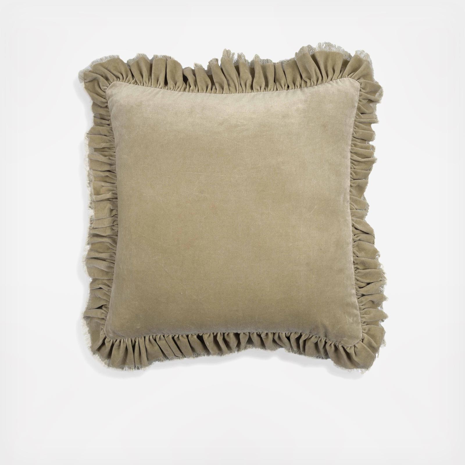 Alessia Distressed Velvet Pillow 1 Alessia Distressed Velvet Pillow