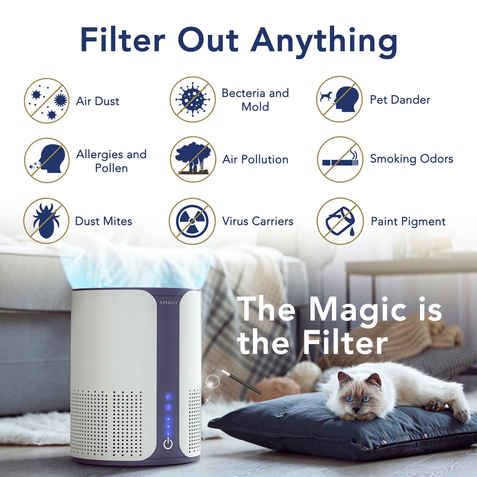 Air Purifier with Essential Oil Diffuser 5 Air Purifier with Essential Oil Diffuser