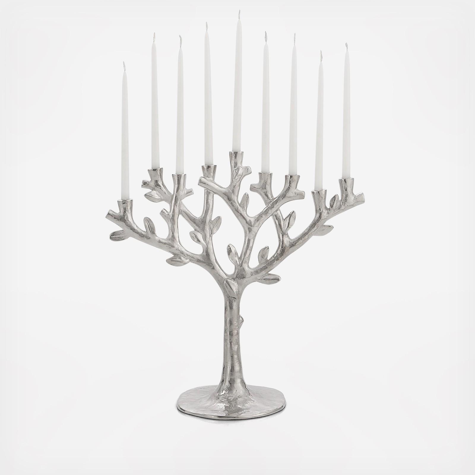 Tree of Life Menorah 2 Tree of Life Menorah