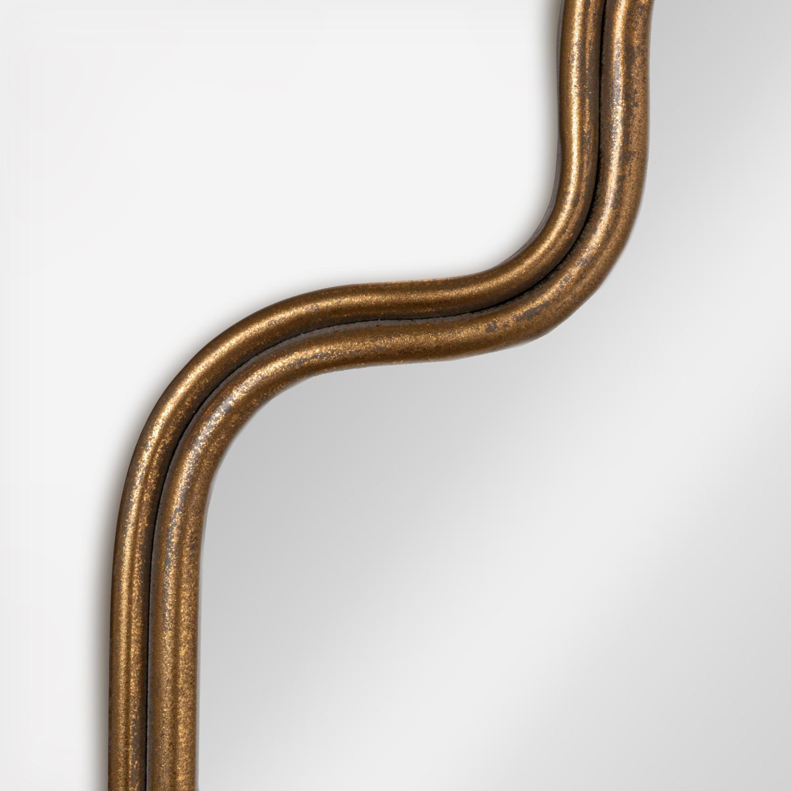 Ava Wavy Scalloped Arched Wall Mirror 5 Ava Wavy Scalloped Arched Wall Mirror